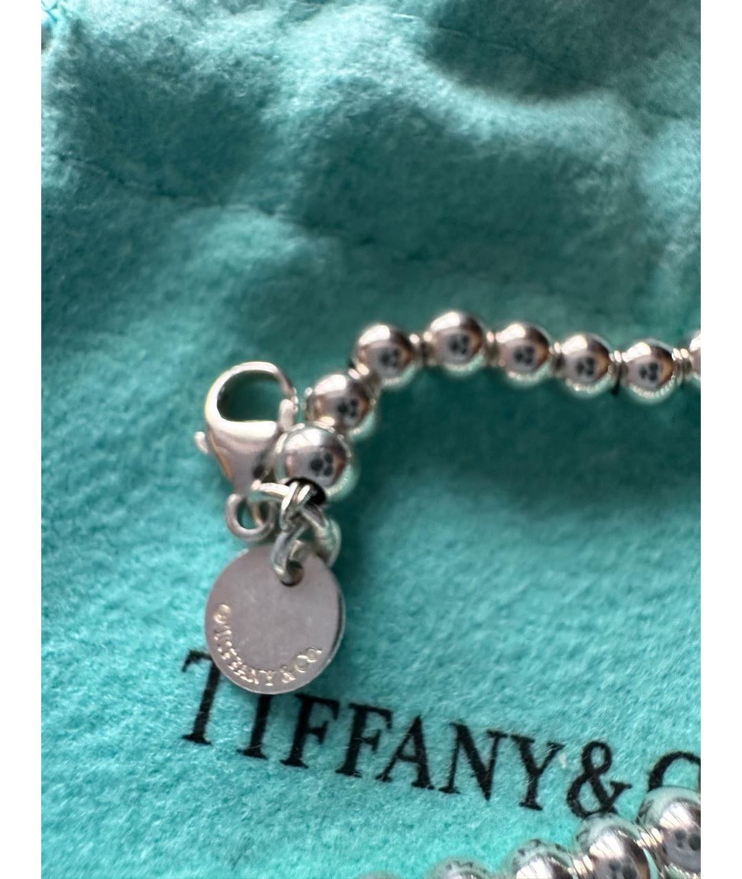 TIFFANY&CO Серебрянный серебряный браслет, фото 6