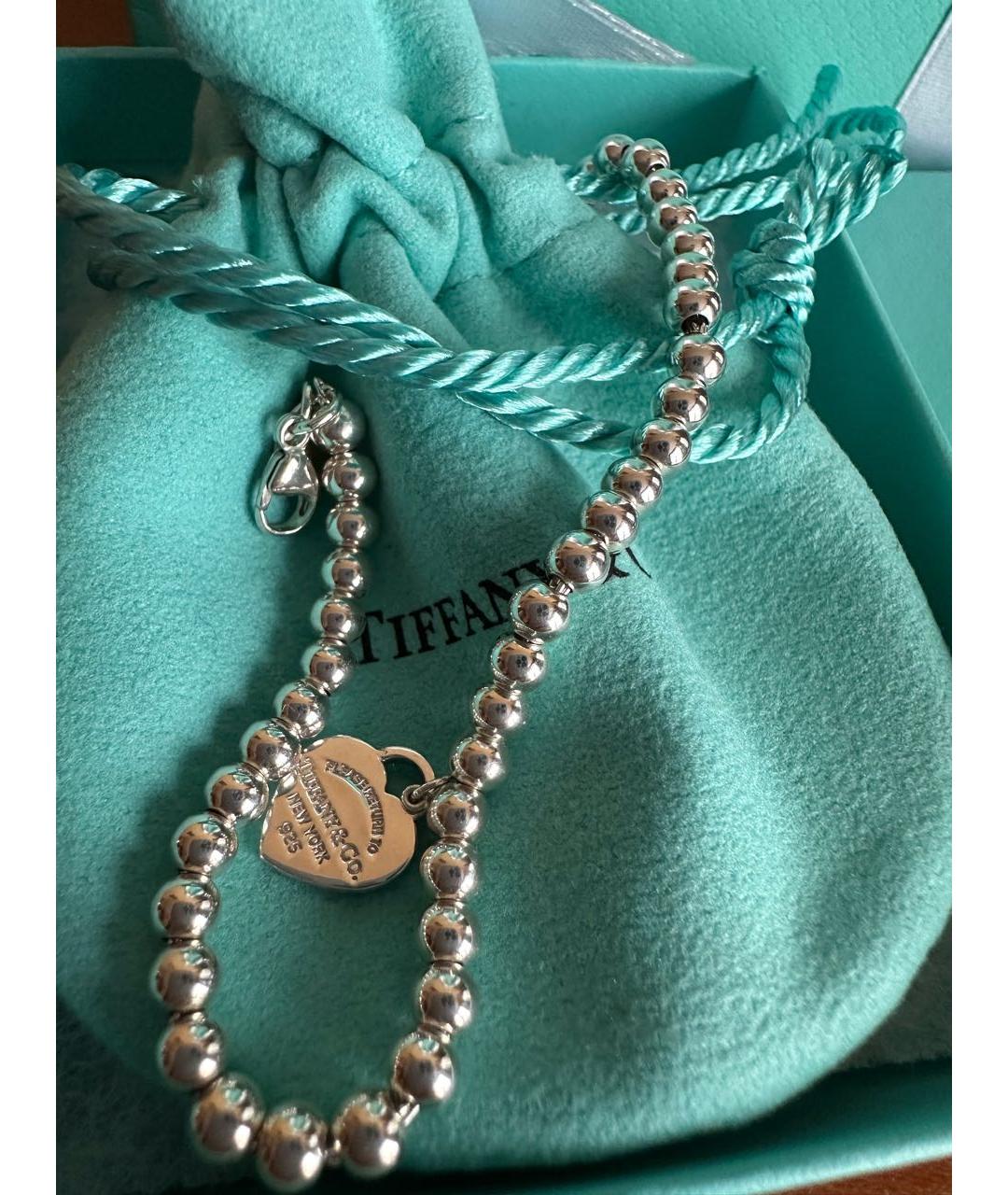 TIFFANY&CO Серебрянный серебряный браслет, фото 3
