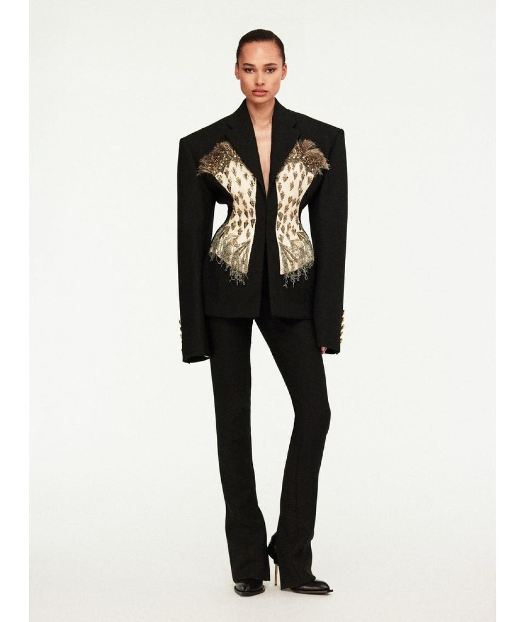 SCHIAPARELLI Черный жакет/пиджак, фото 3