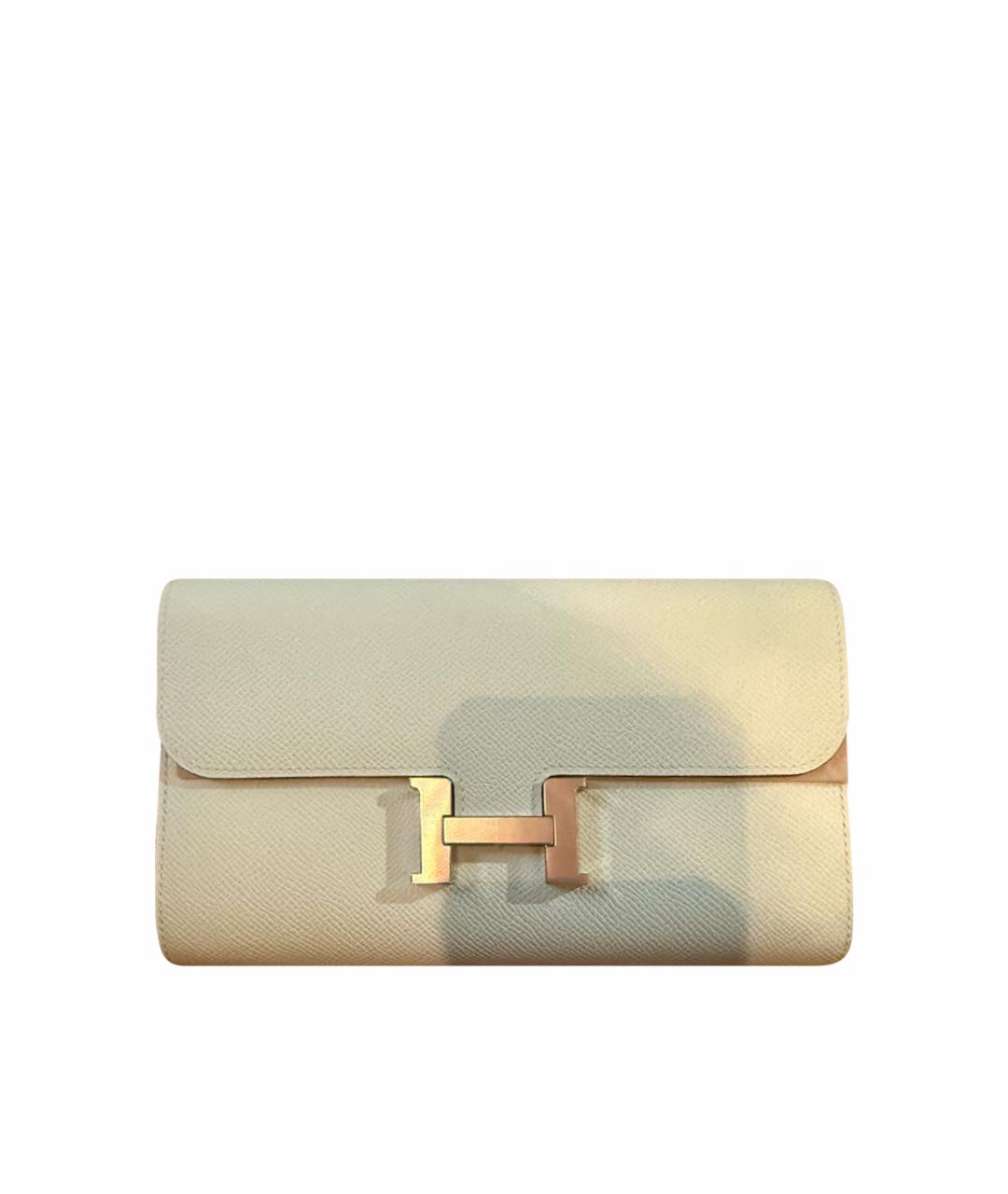 HERMES Зеленая кожаная сумка через плечо, фото 1