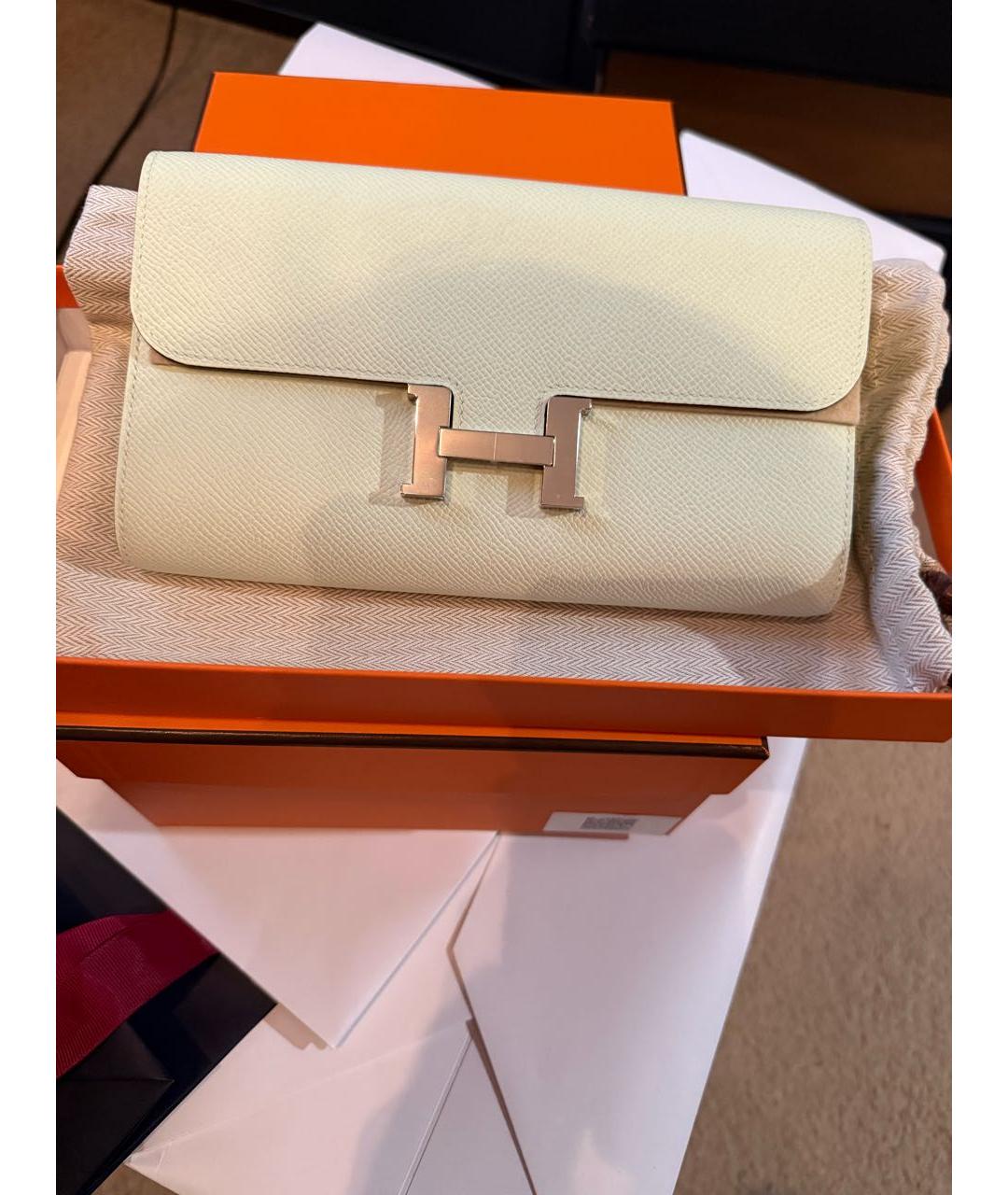 HERMES Зеленая кожаная сумка через плечо, фото 3