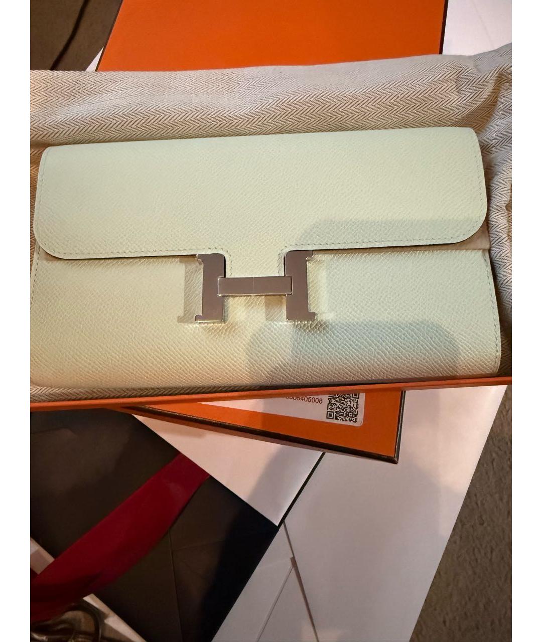 HERMES Зеленая кожаная сумка через плечо, фото 2