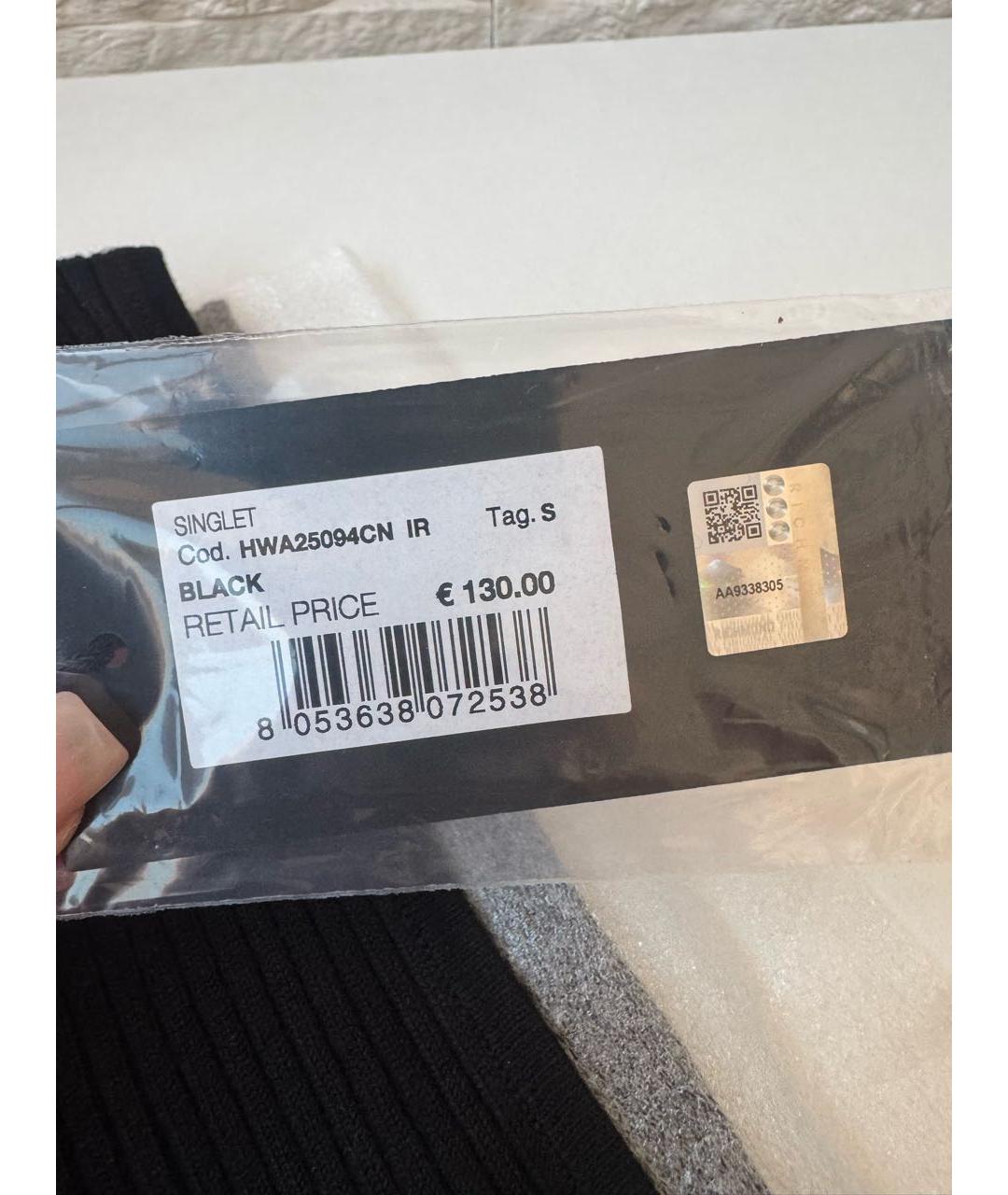 JOHN RICHMOND Черная майка, фото 7