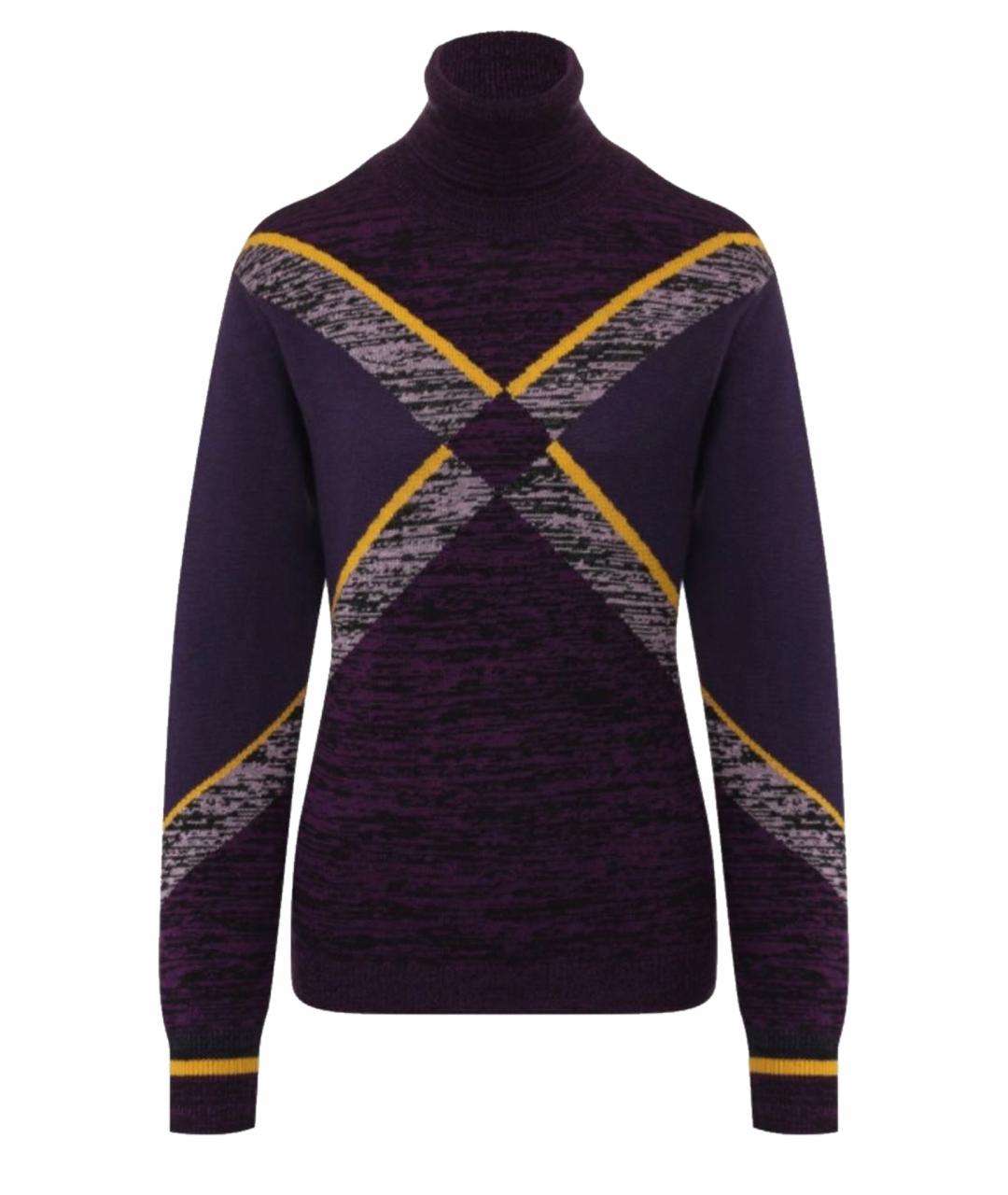 ESCADA Фиолетовый шерстяной костюм с юбками, фото 1