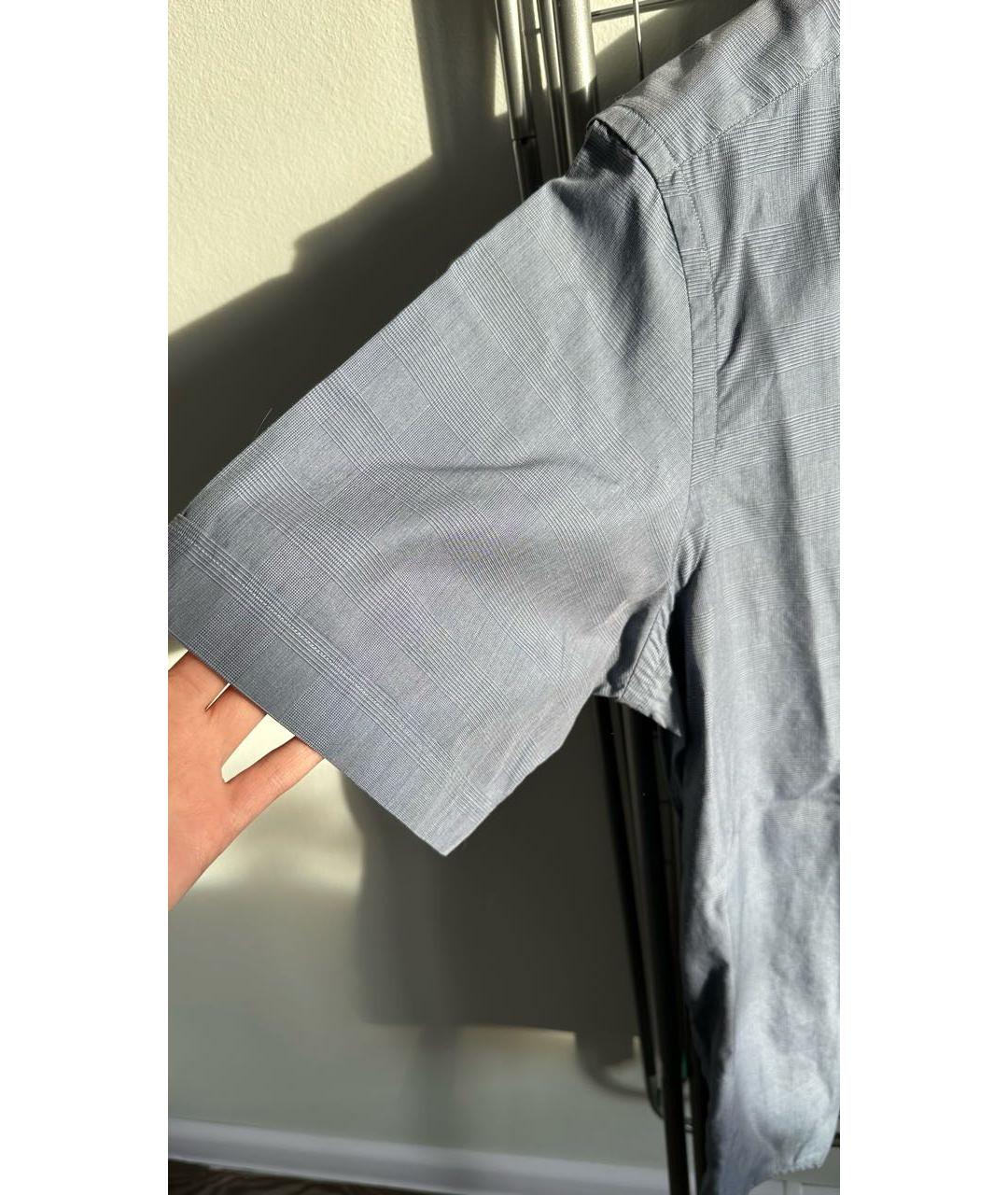 CHRISTIAN DIOR Синяя хлопковая кэжуал рубашка, фото 2