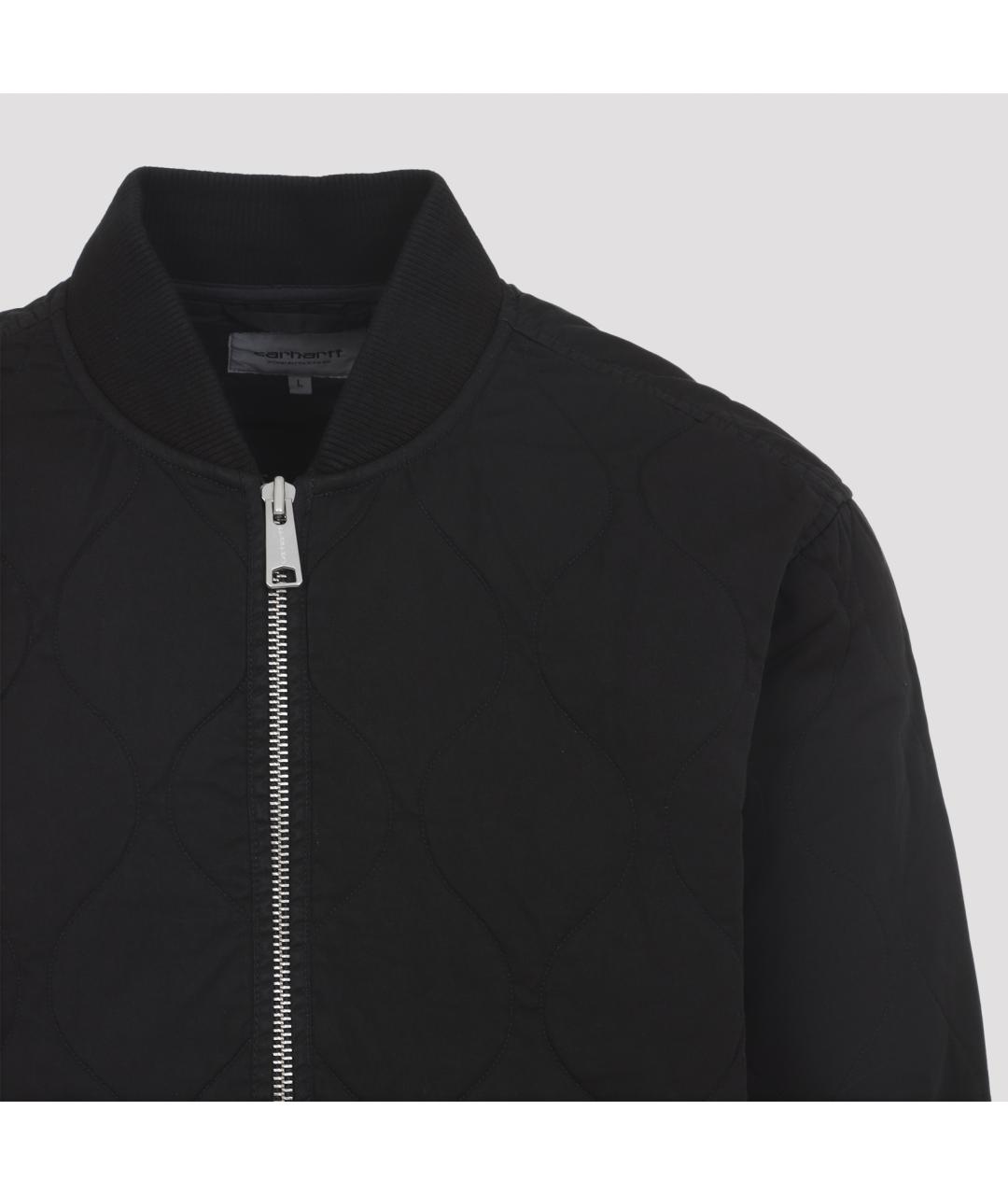CARHARTT WIP Черная хлопковая куртка, фото 4