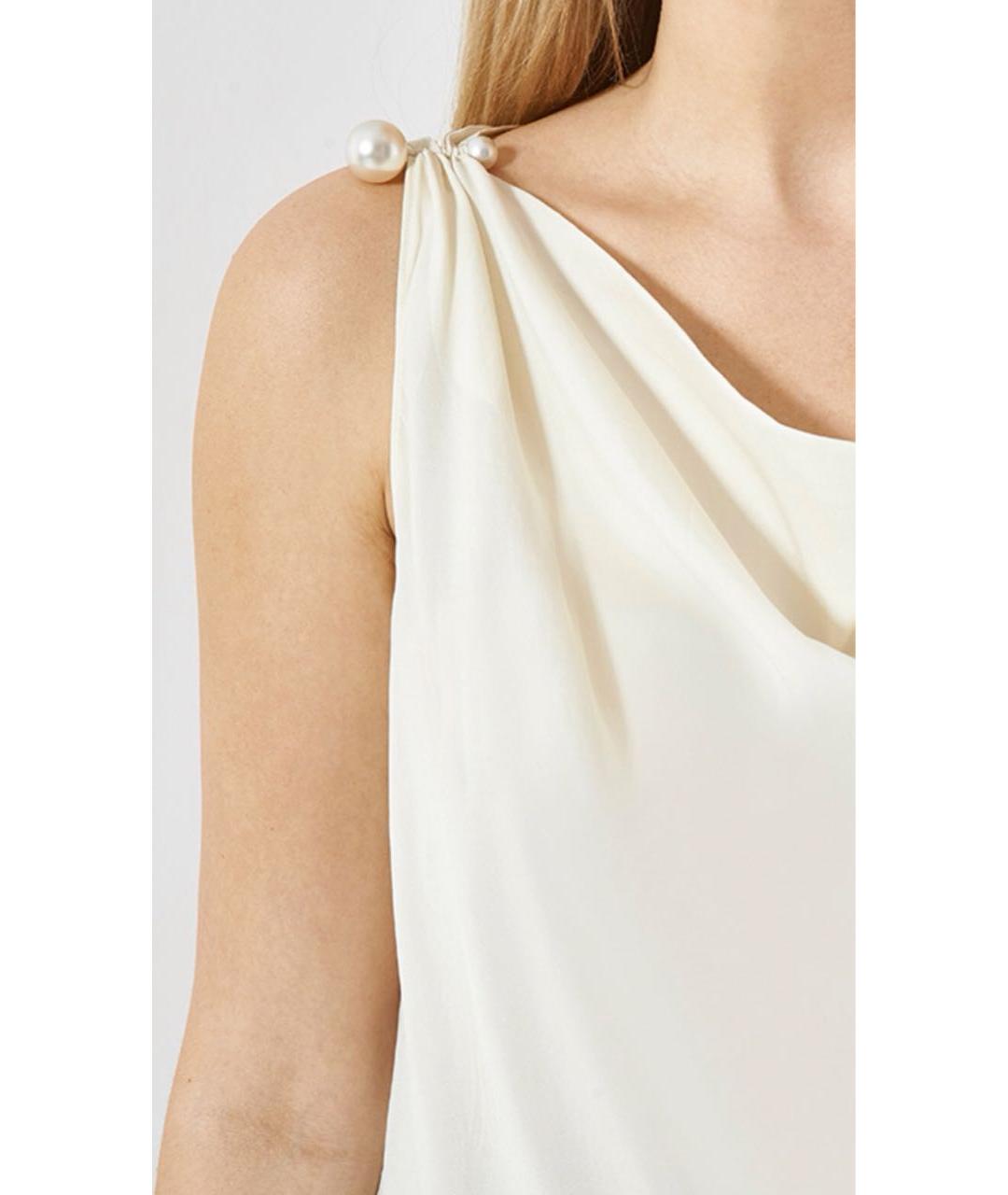 ESCADA Бежевая вискозная майка, фото 4