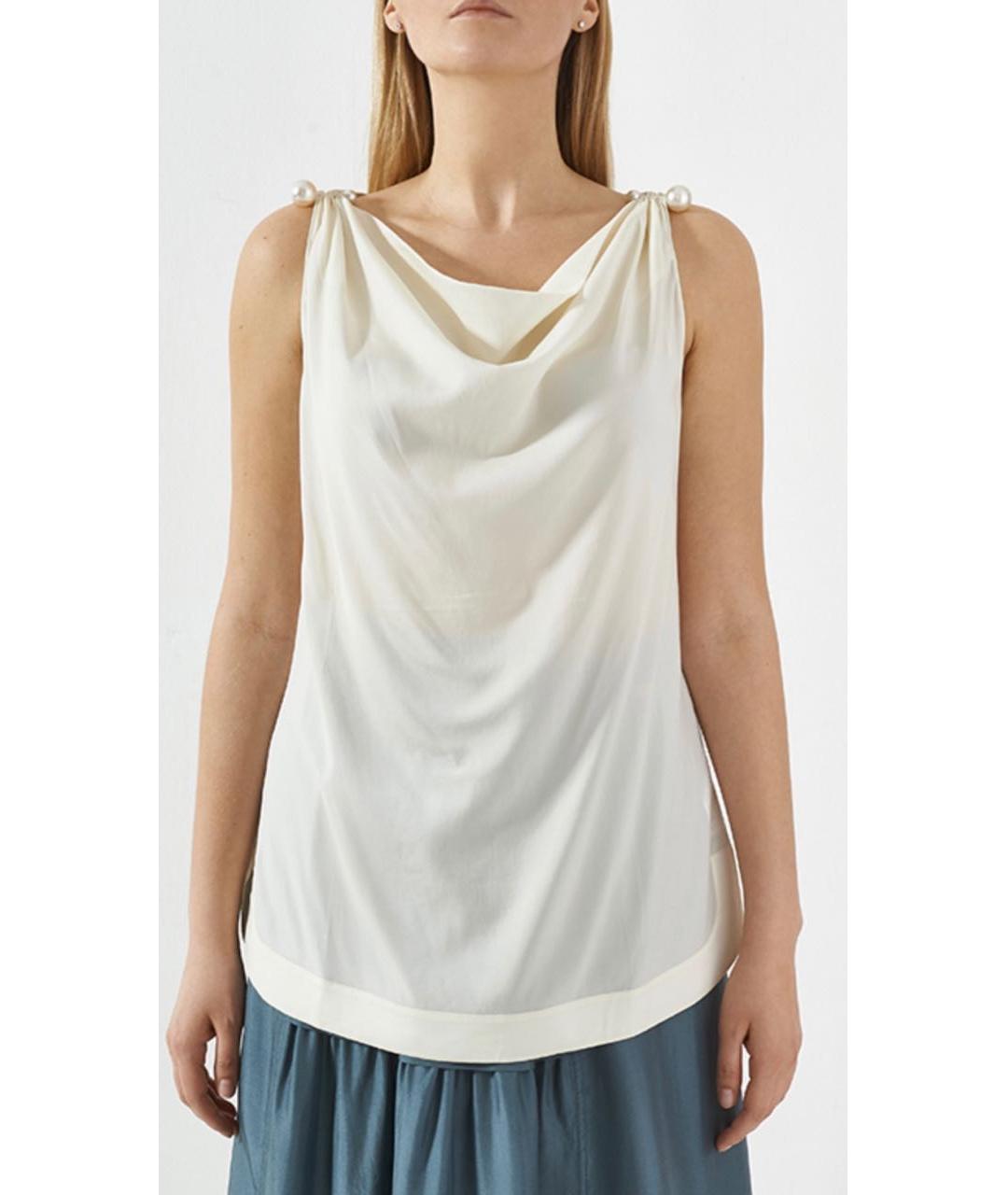 ESCADA Бежевая вискозная майка, фото 2