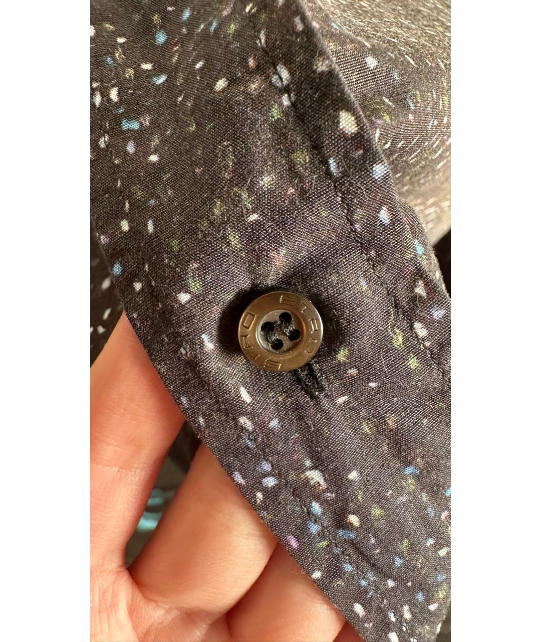 ETRO Коричневая хлопковая кэжуал рубашка, фото 4
