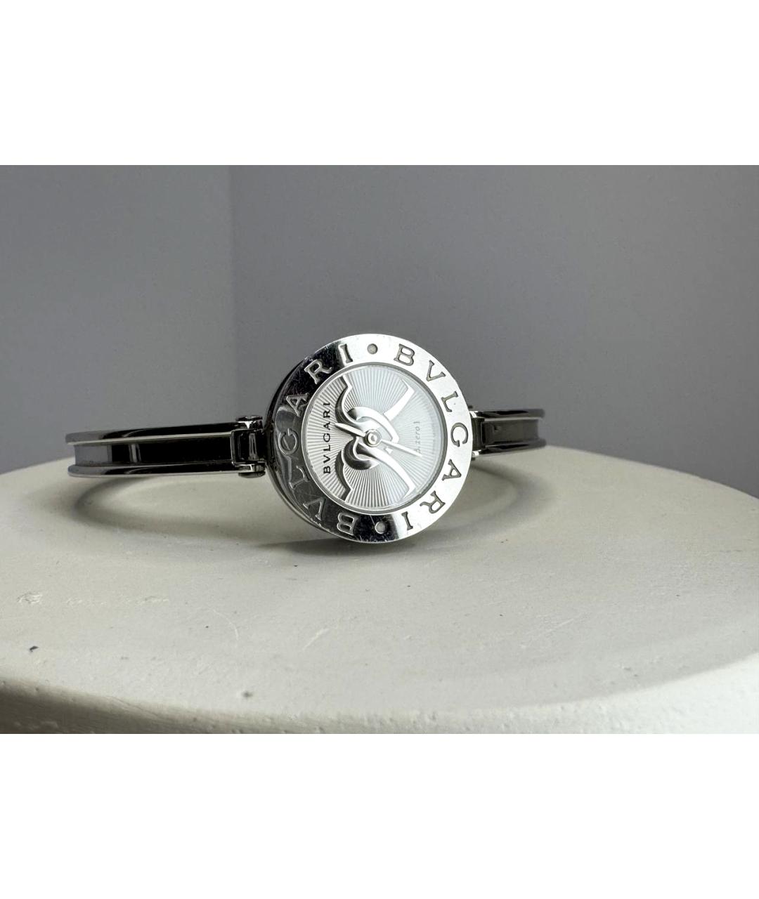 BVLGARI Серебряные металлические часы, фото 3