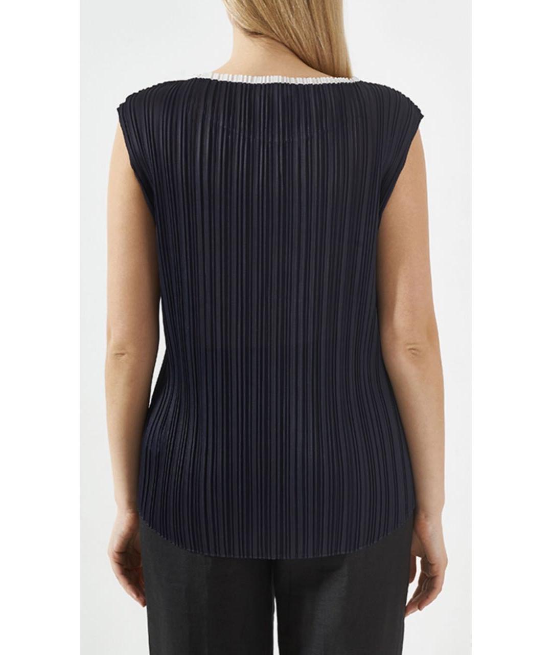 ESCADA Синяя полиэстеровая майка, фото 3