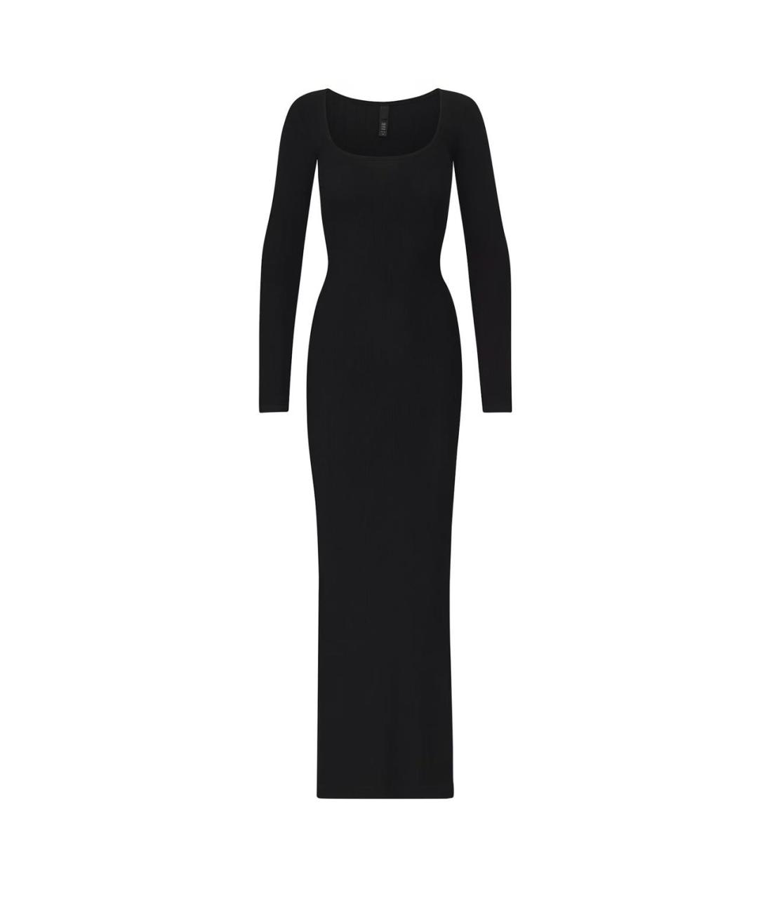 SKIMS Черное повседневное платье, фото 6