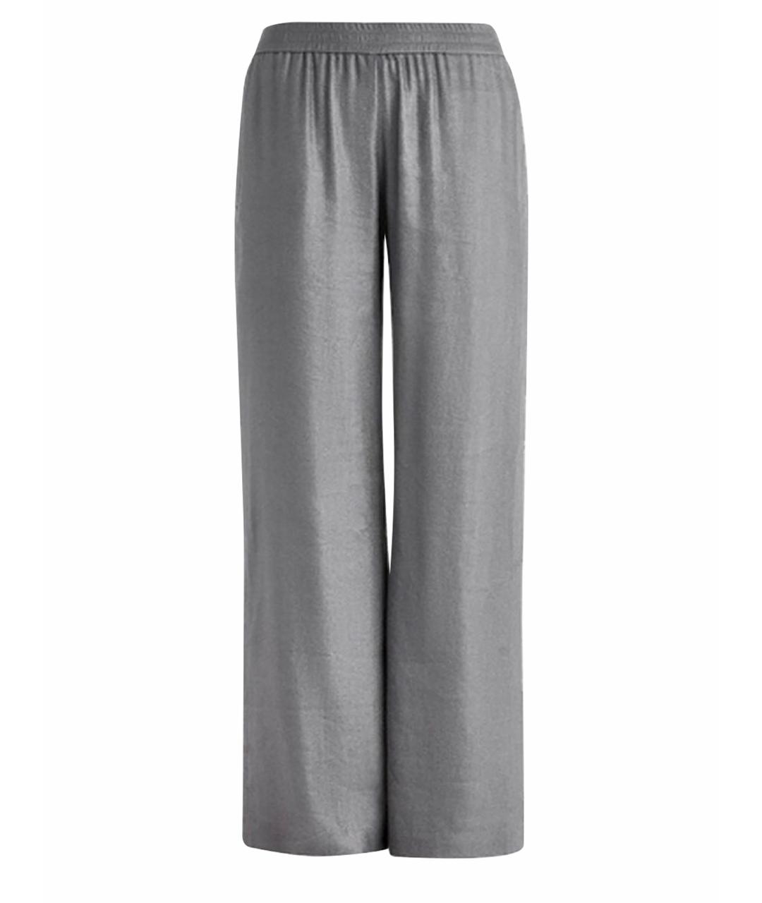 ESCADA Серые льняные брюки широкие, фото 1