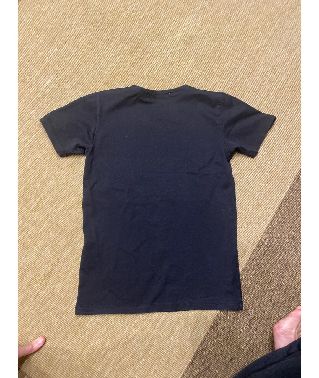 JIMI ROOS Черная хлопковая футболка, фото 2