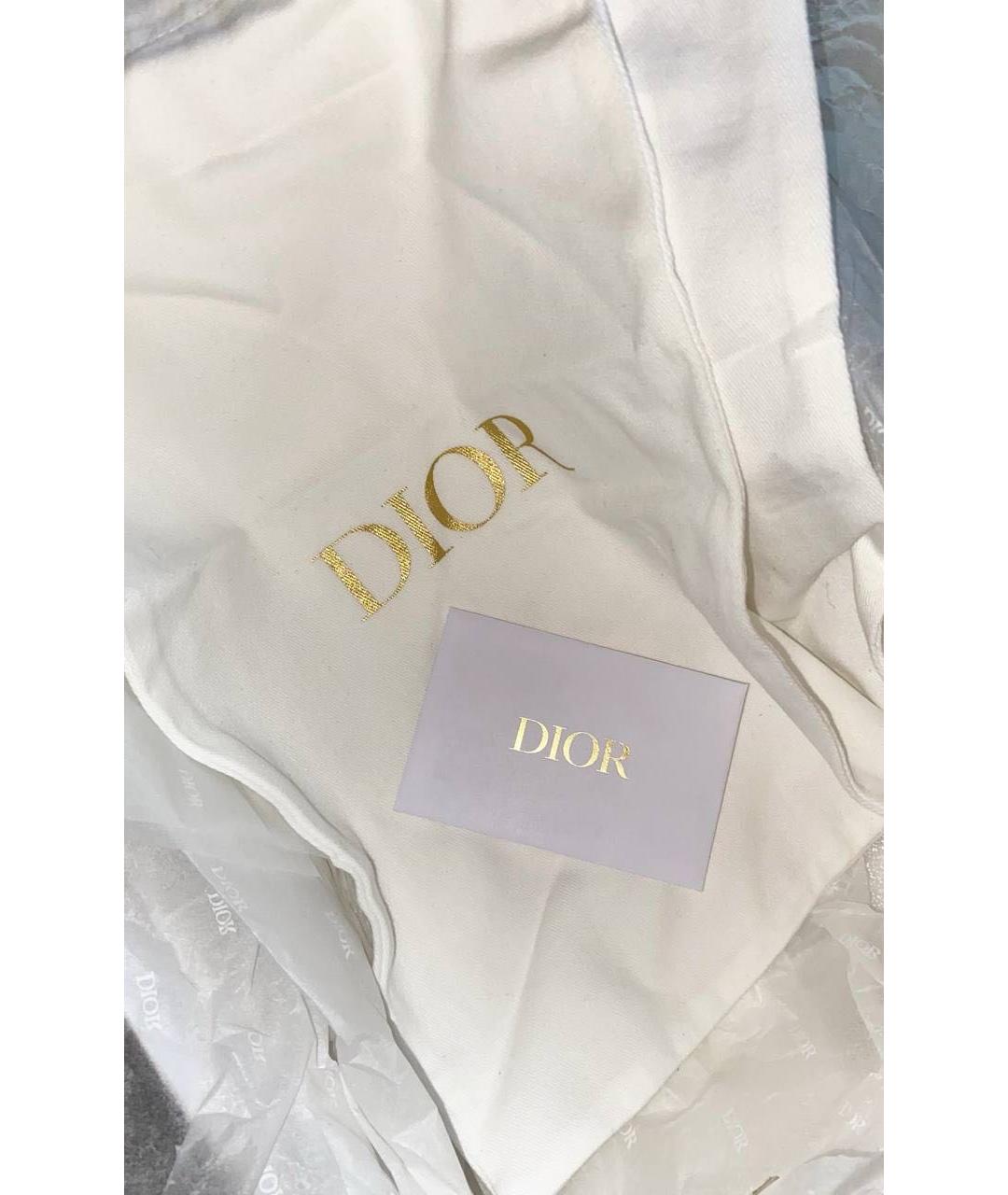 CHRISTIAN DIOR Черные текстильные кеды, фото 7