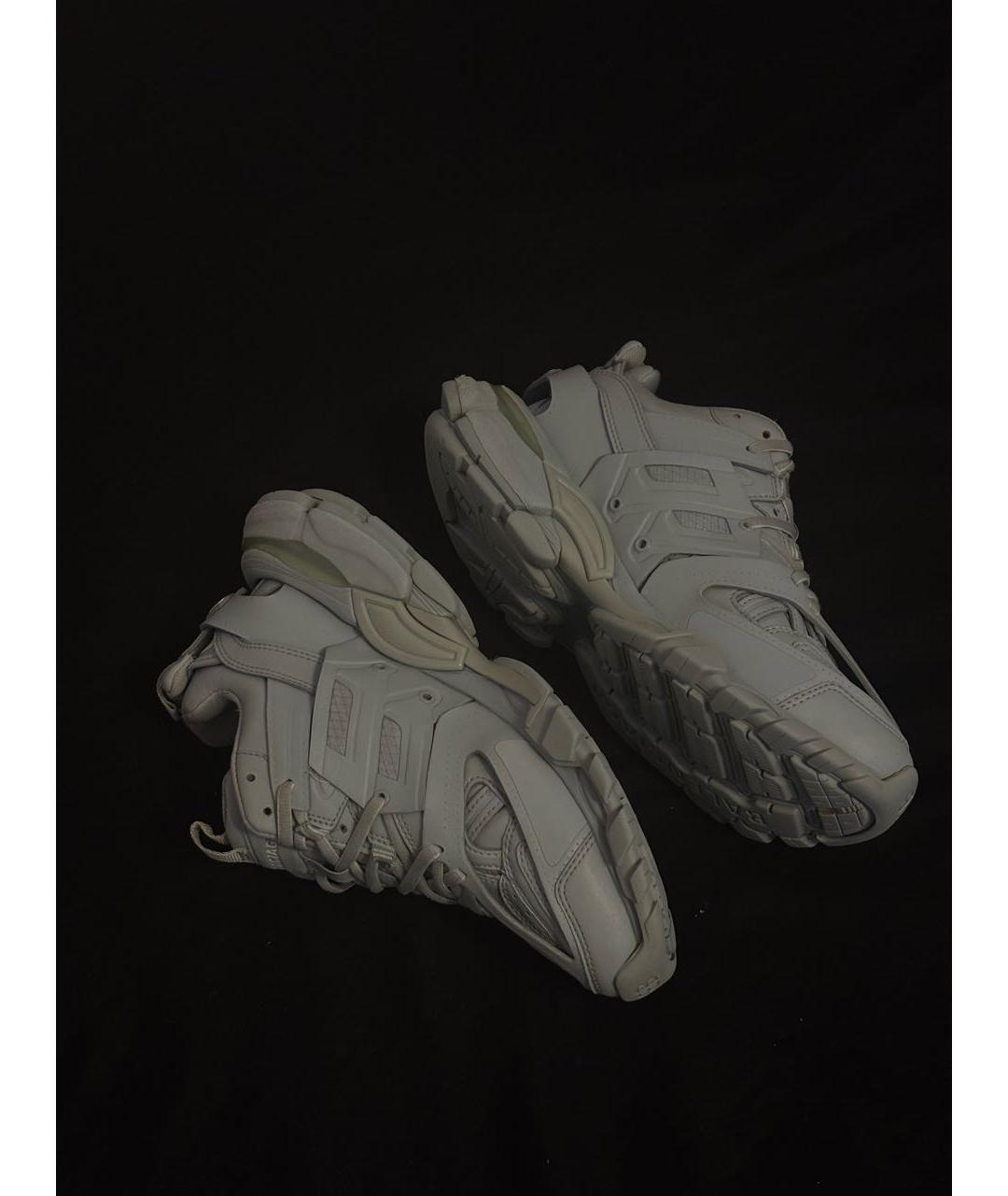 BALENCIAGA Голубые текстильные кроссовки, фото 2