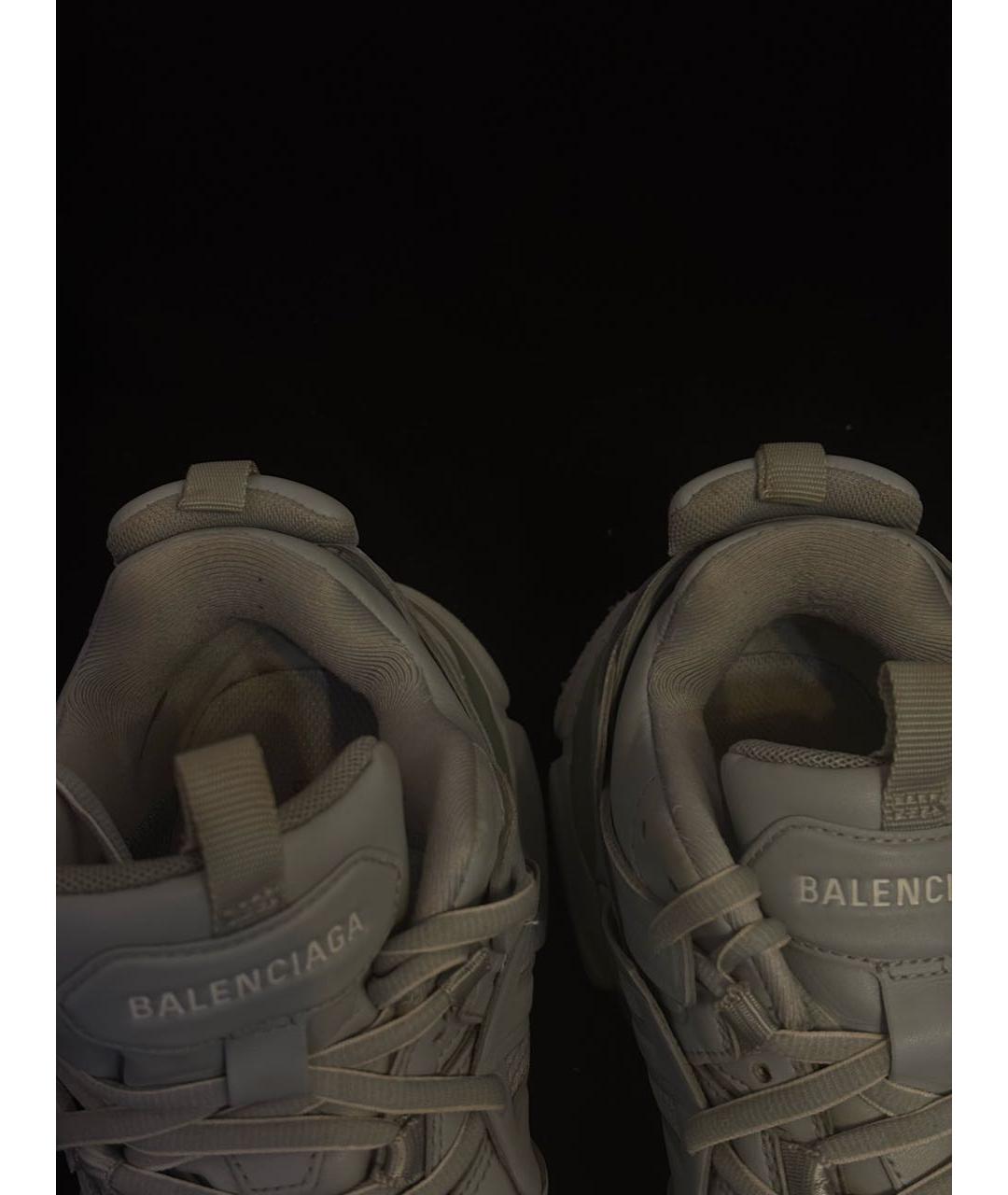 BALENCIAGA Голубые текстильные кроссовки, фото 6