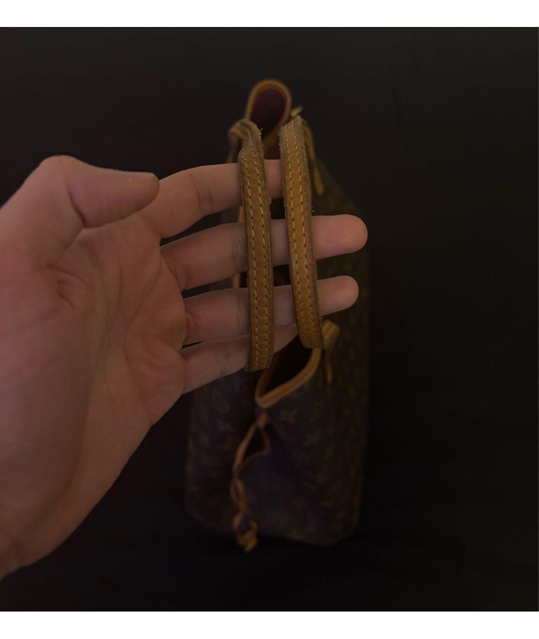 LOUIS VUITTON Коричневая сумка тоут, фото 5