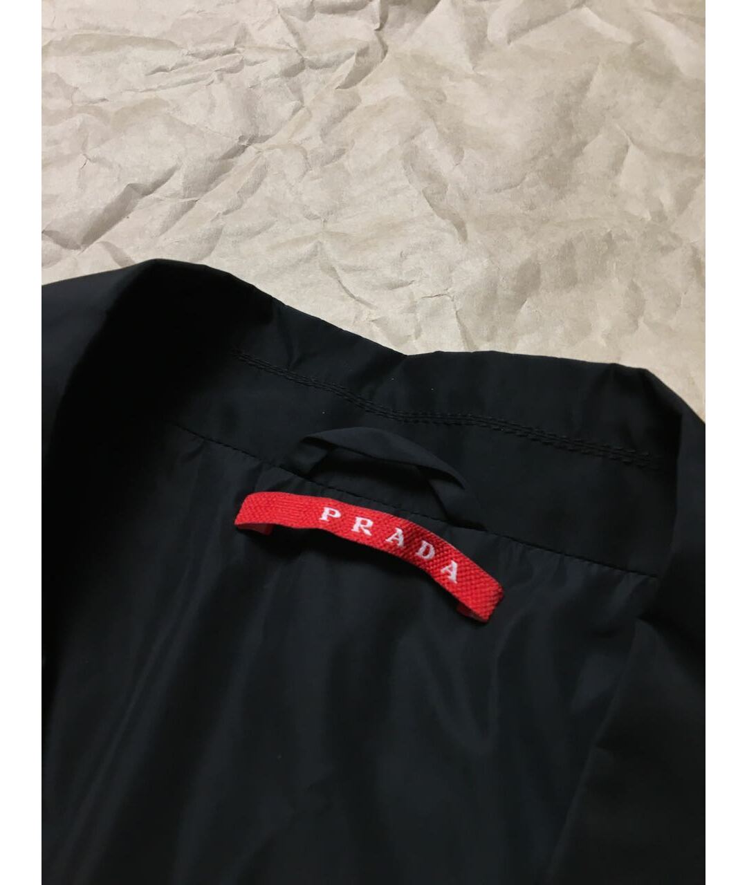 PRADA Черный шелковый жакет/пиджак, фото 2