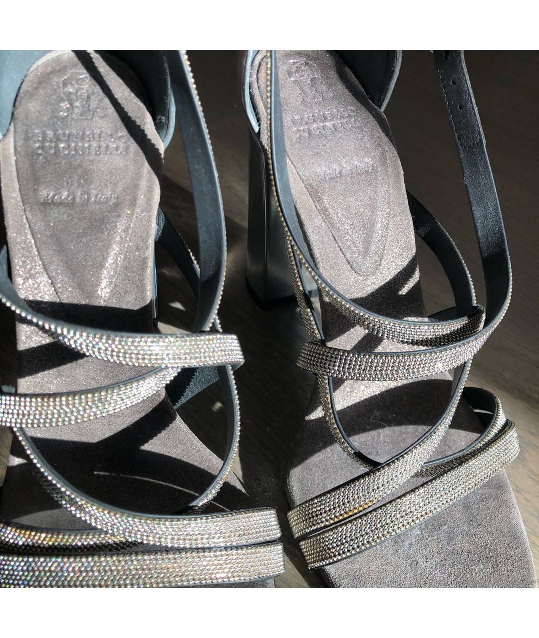BRUNELLO CUCINELLI Серебряные туфли, фото 3