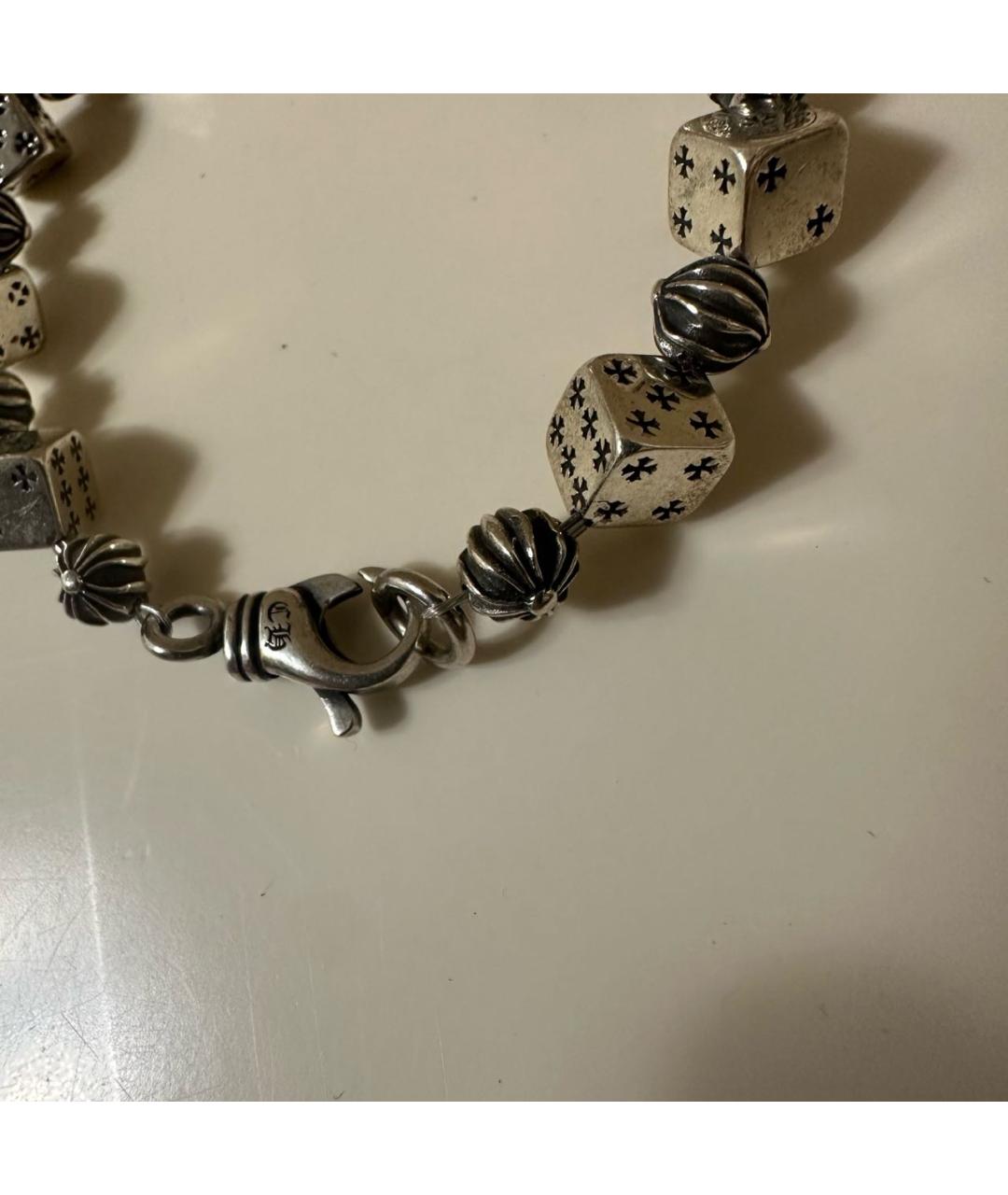 CHROME HEARTS Серебрянный серебряный браслет, фото 3