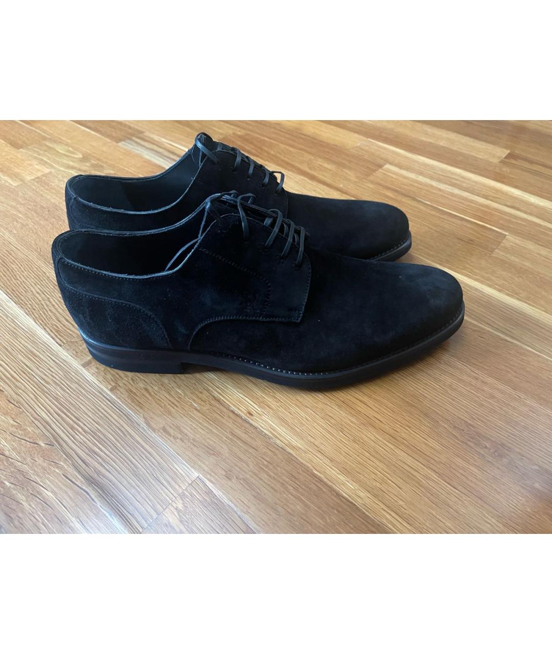 STEFANO RICCI Черные замшевые туфли, фото 8