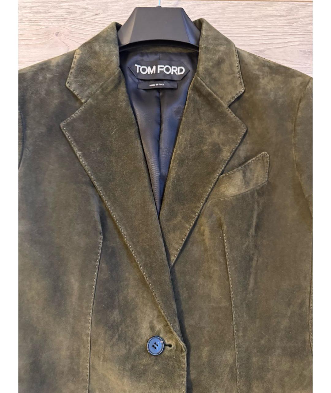 TOM FORD Замшевый жакет/пиджак, фото 3