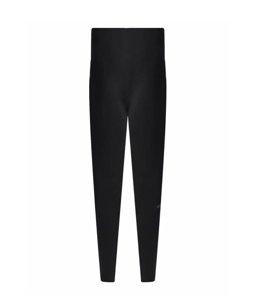 ALO YOGA Черные леггинсы и велосипедки, фото 1