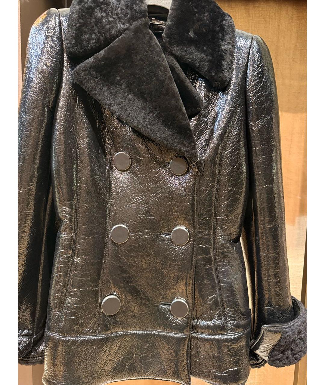 ALEXANDER MCQUEEN Черная куртка, фото 4