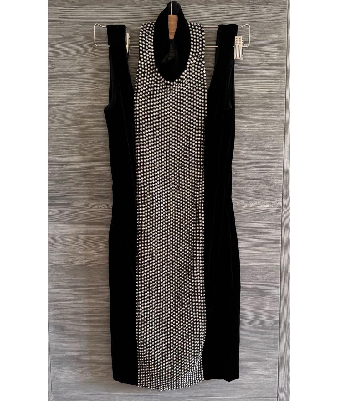 TOM FORD Черное бархатное коктейльное платье, фото 7