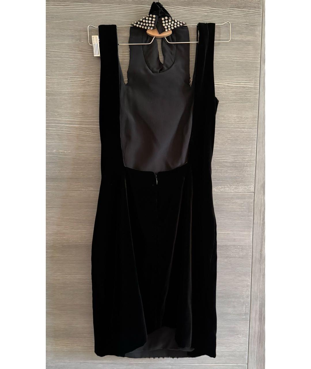 TOM FORD Черное бархатное коктейльное платье, фото 2