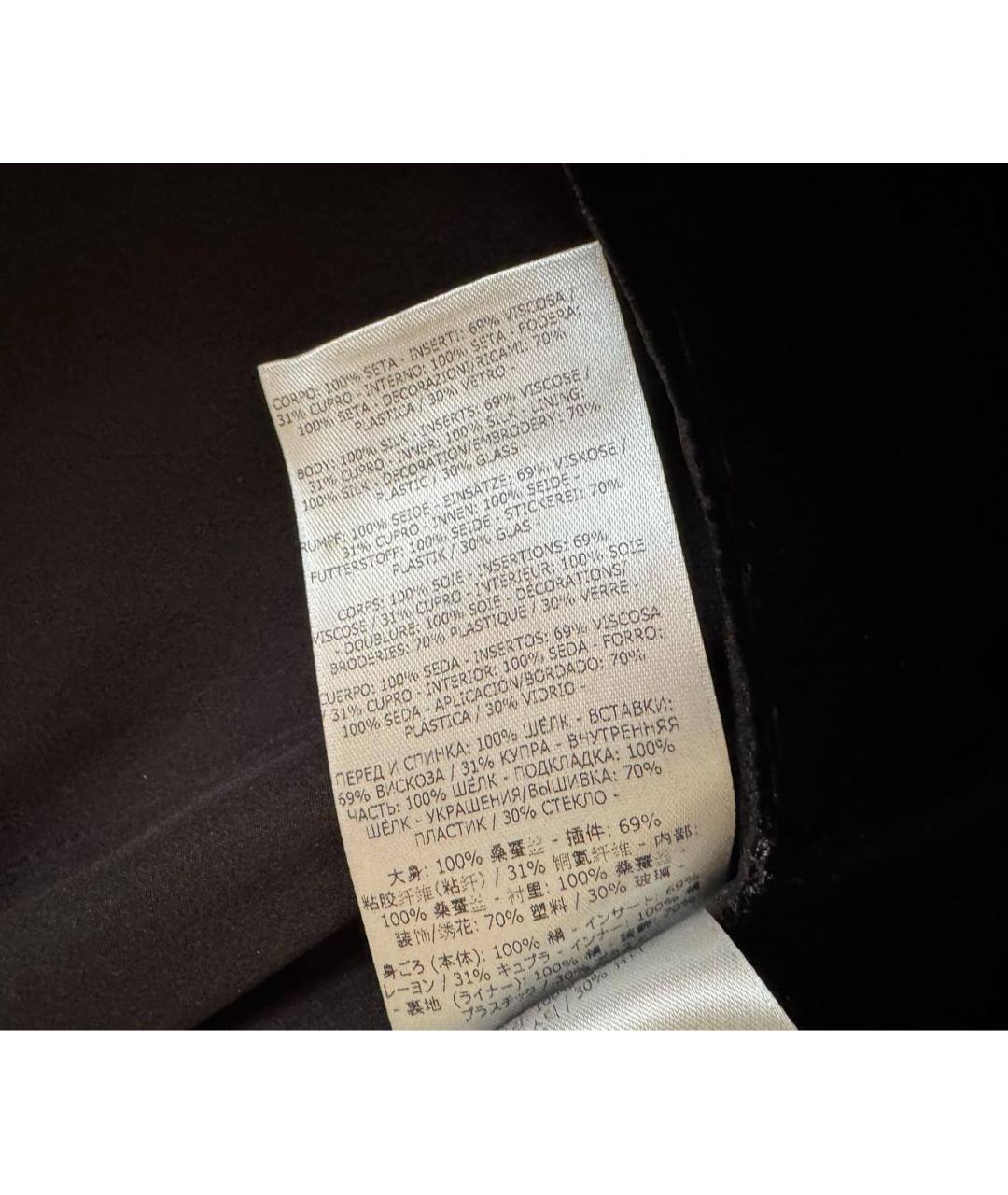 TOM FORD Черное бархатное коктейльное платье, фото 6