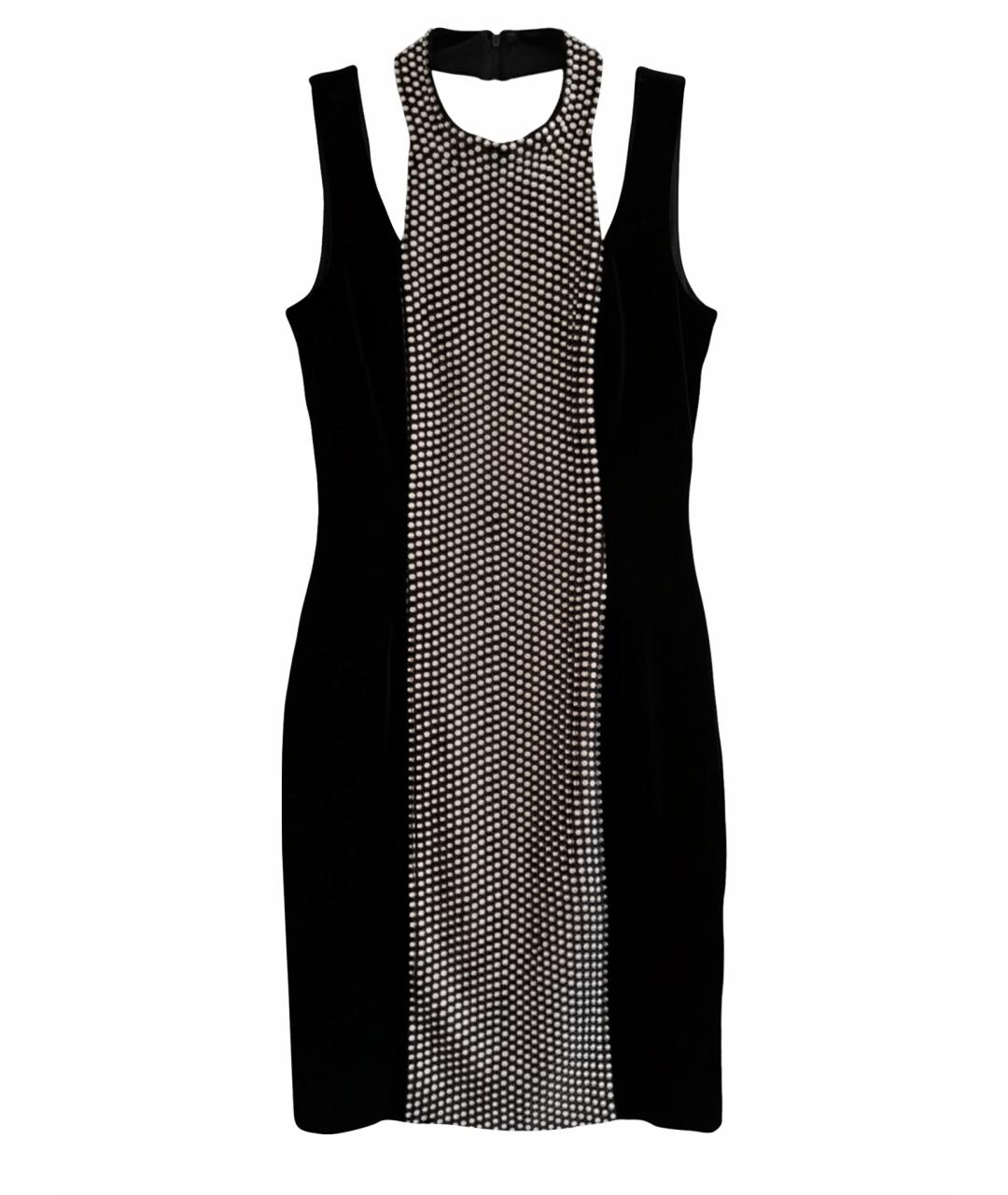 TOM FORD Черное бархатное коктейльное платье, фото 1