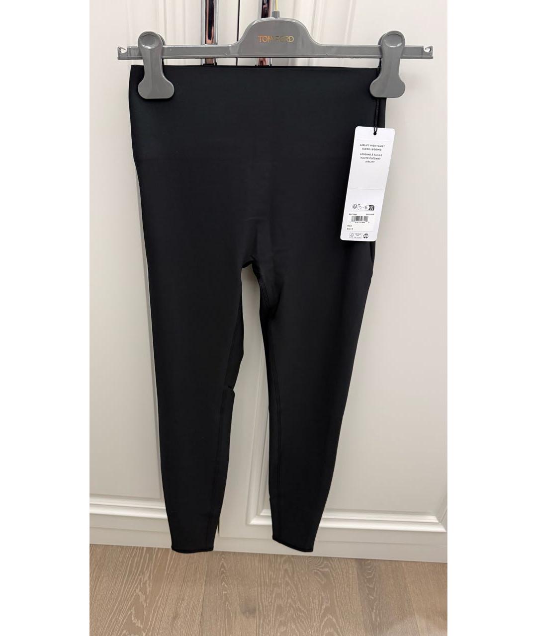 ALO YOGA Черные леггинсы и велосипедки, фото 6