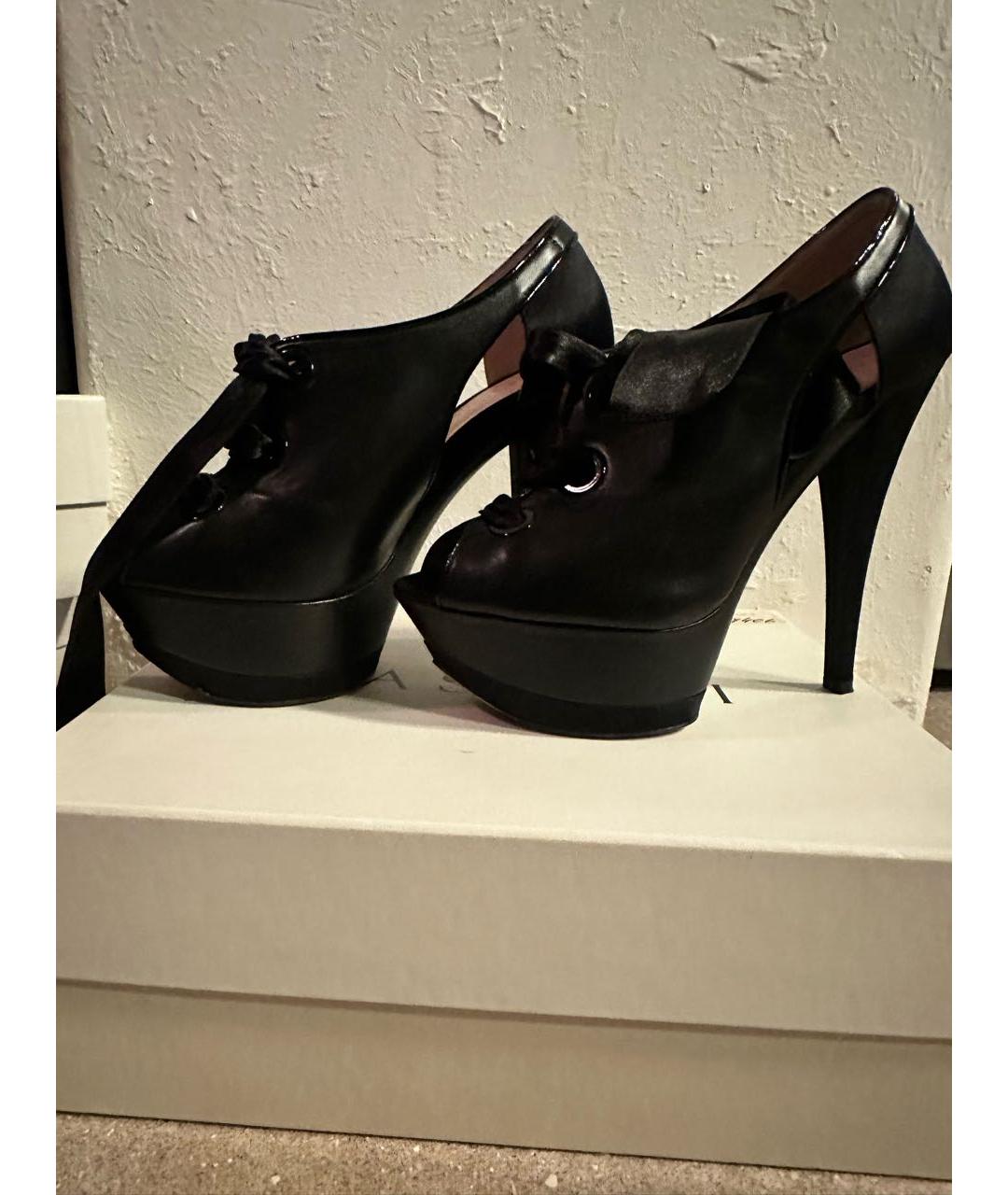 CASADEI Черные кожаные туфли, фото 9