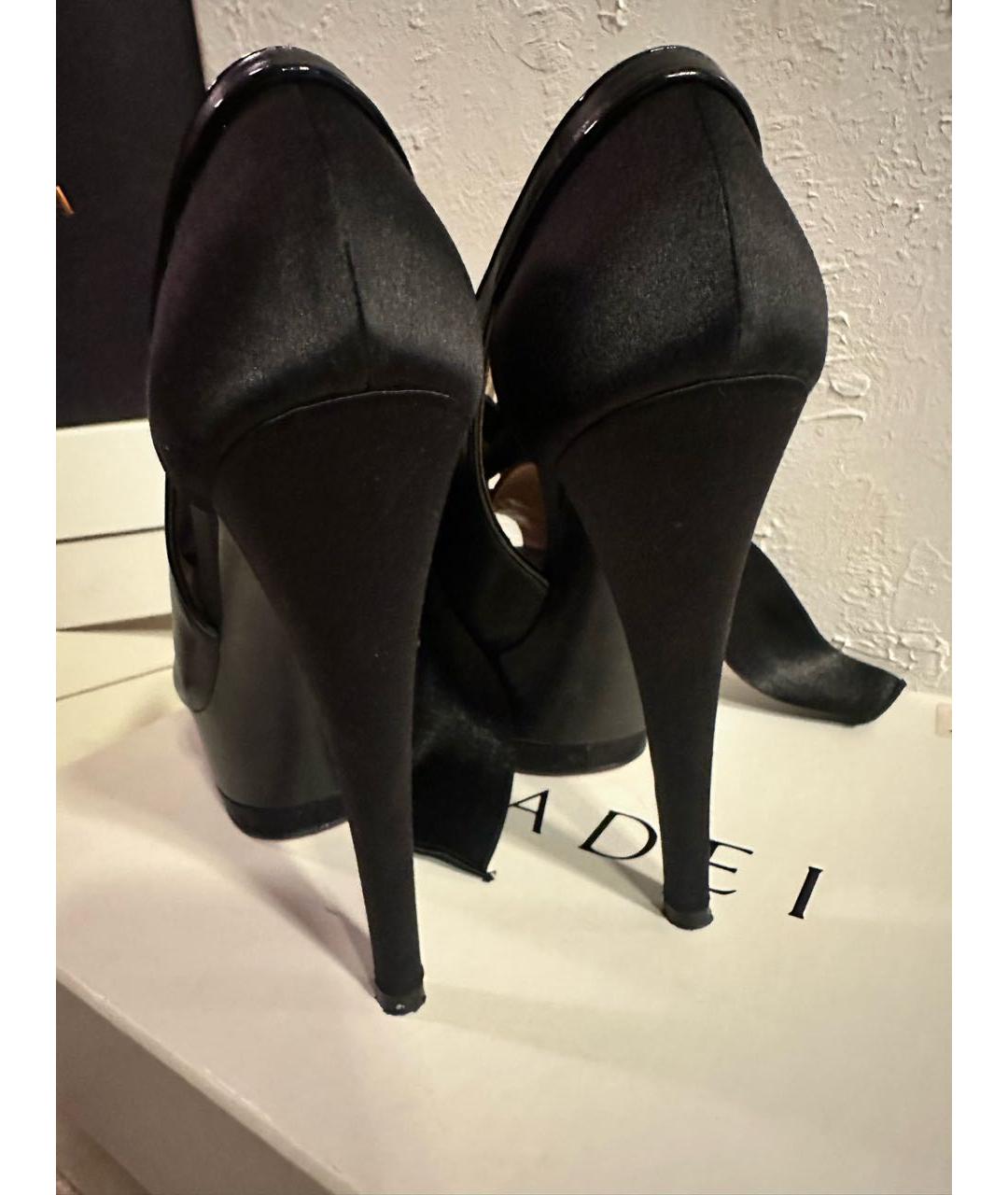 CASADEI Черные кожаные туфли, фото 3