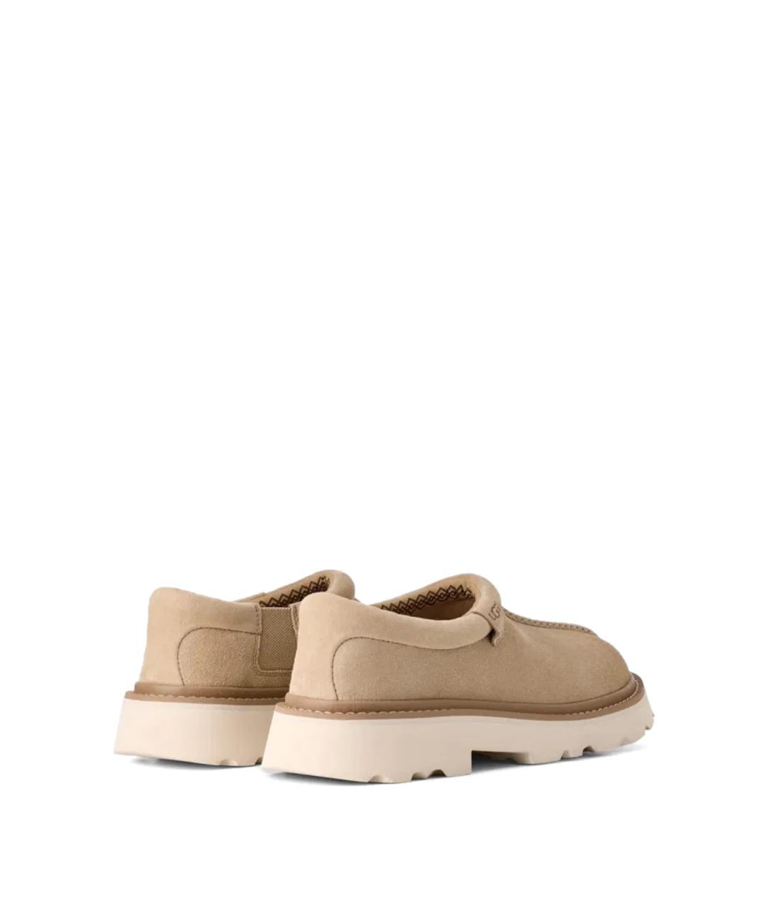 UGG AUSTRALIA Горчичные замшевые низкие ботинки, фото 2