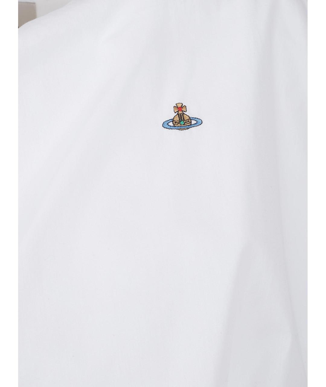 VIVIENNE WESTWOOD Белая хлопковая майка, фото 3