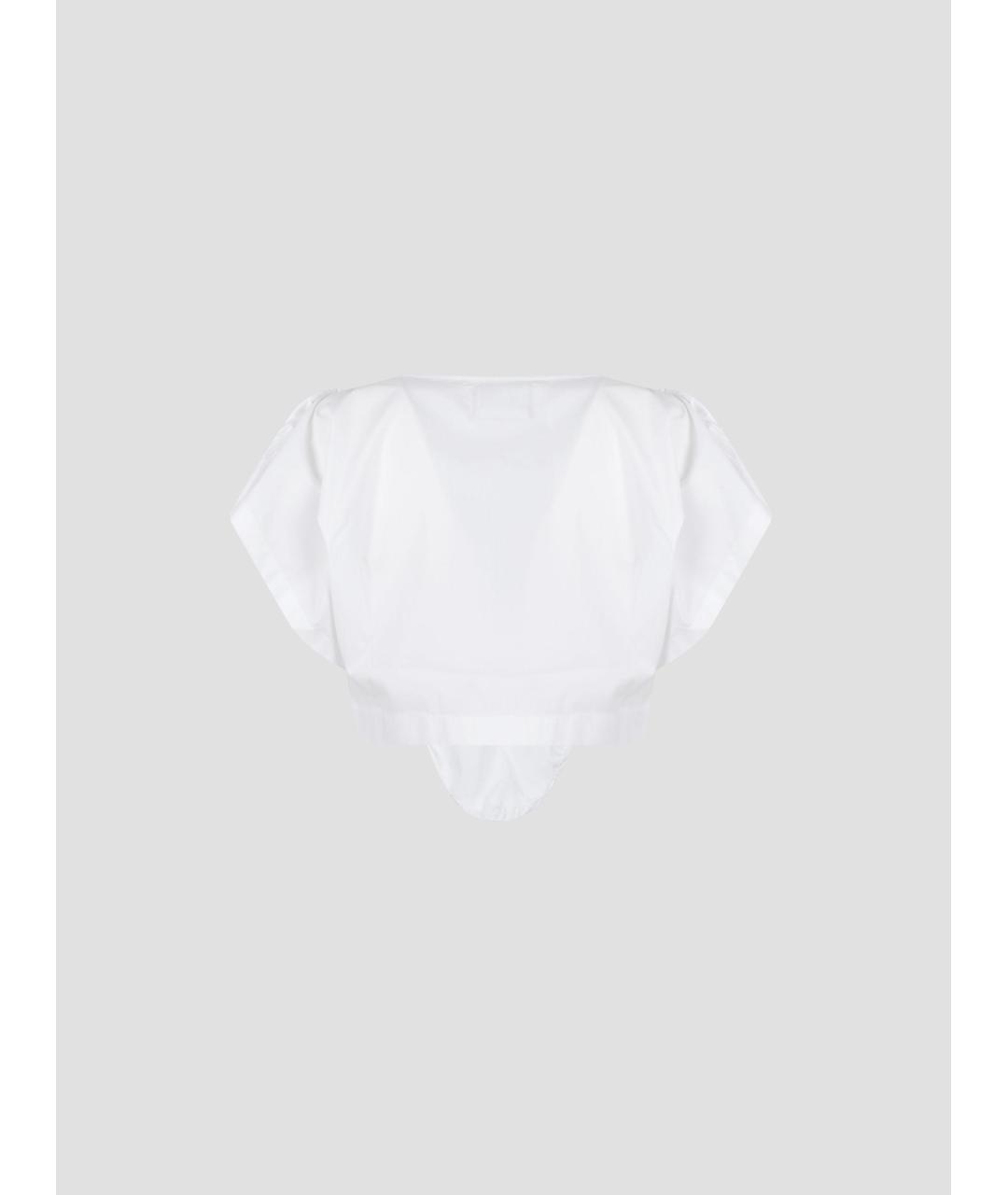 VIVIENNE WESTWOOD Белая хлопковая майка, фото 2