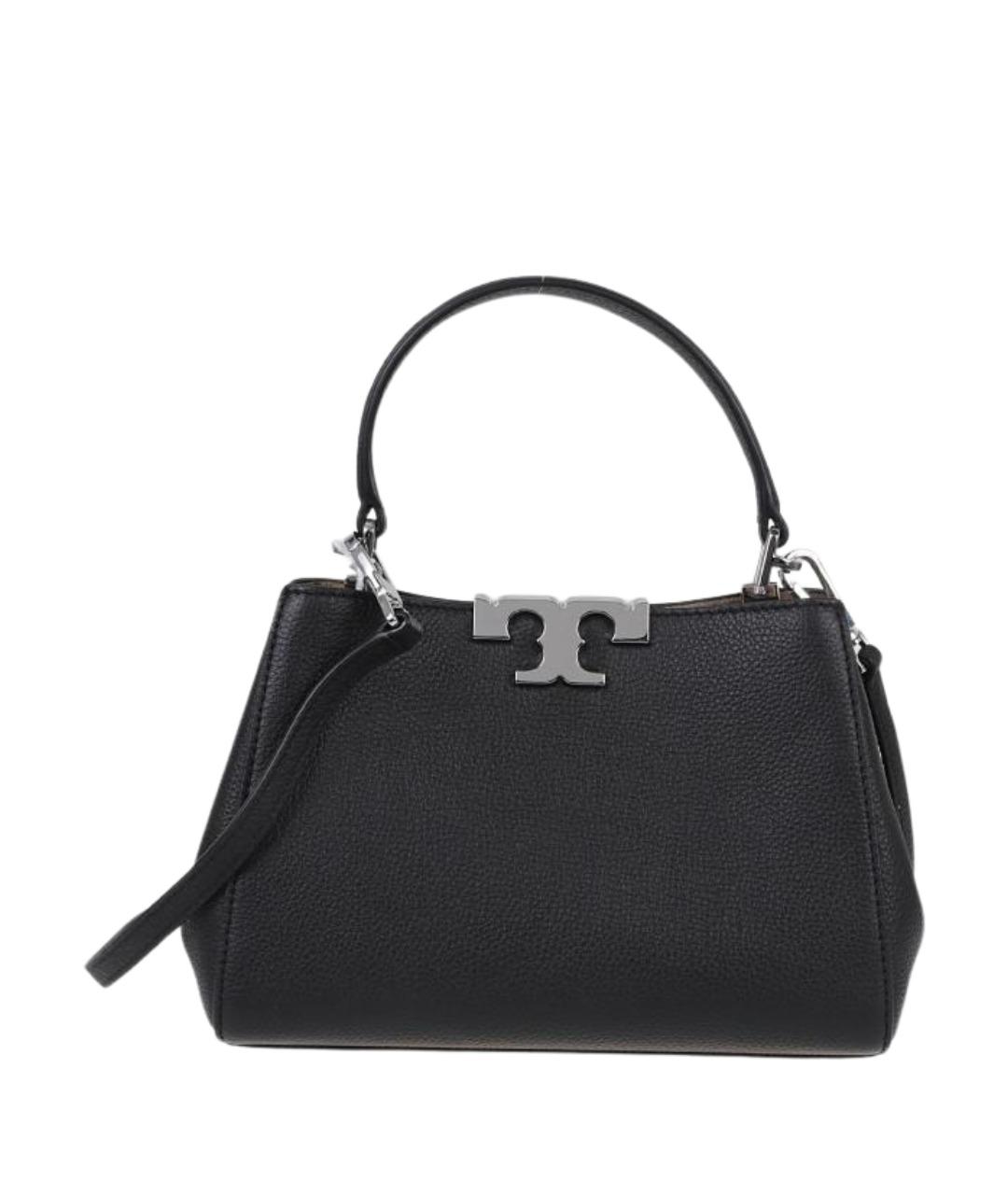 TORY BURCH Черная кожаная сумка через плечо, фото 1