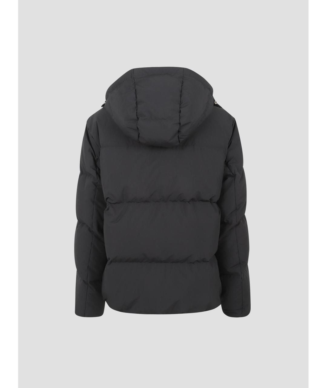 SACAI Черный полиэстеровый пуховик, фото 3