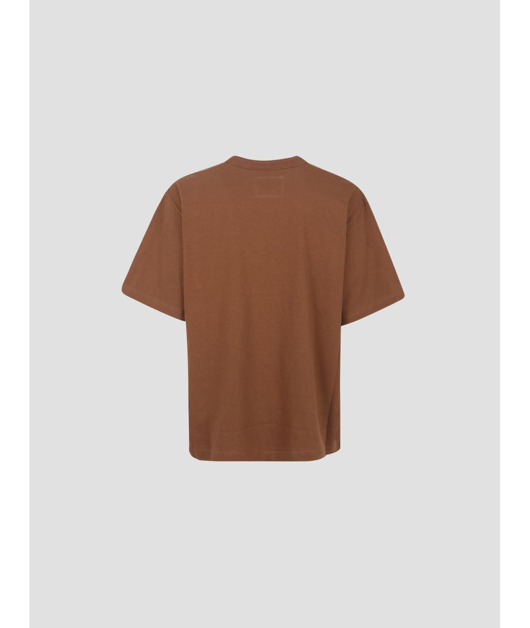 SACAI Коричневая футболка, фото 2