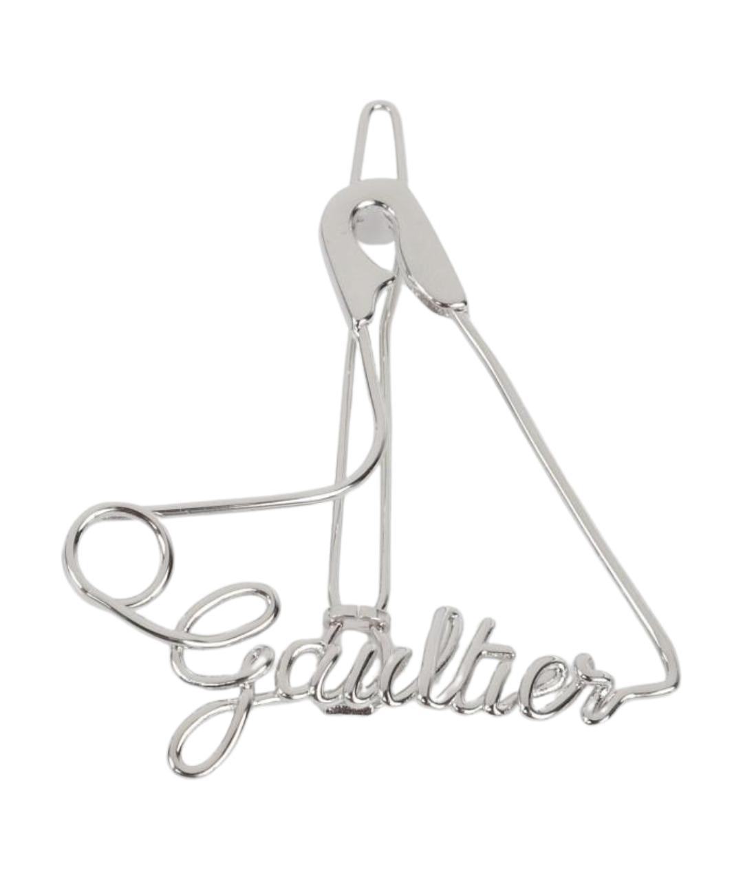 JEAN PAUL GAULTIER Серебряная заколка, фото 1