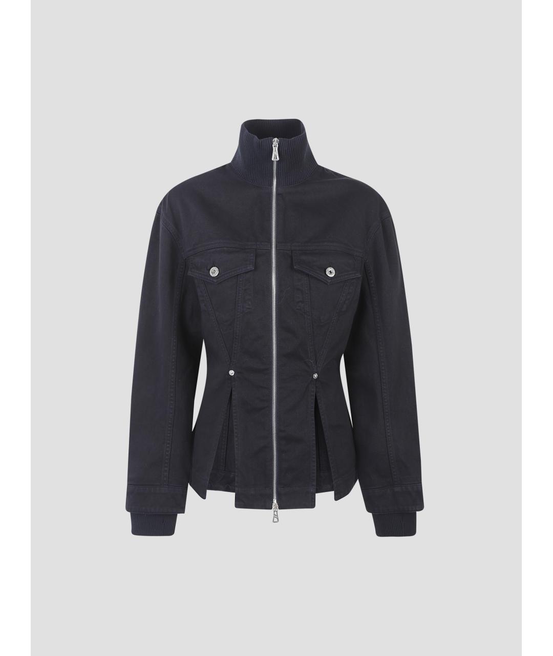 JEAN PAUL GAULTIER Темно-синяя хлопковая куртка, фото 4