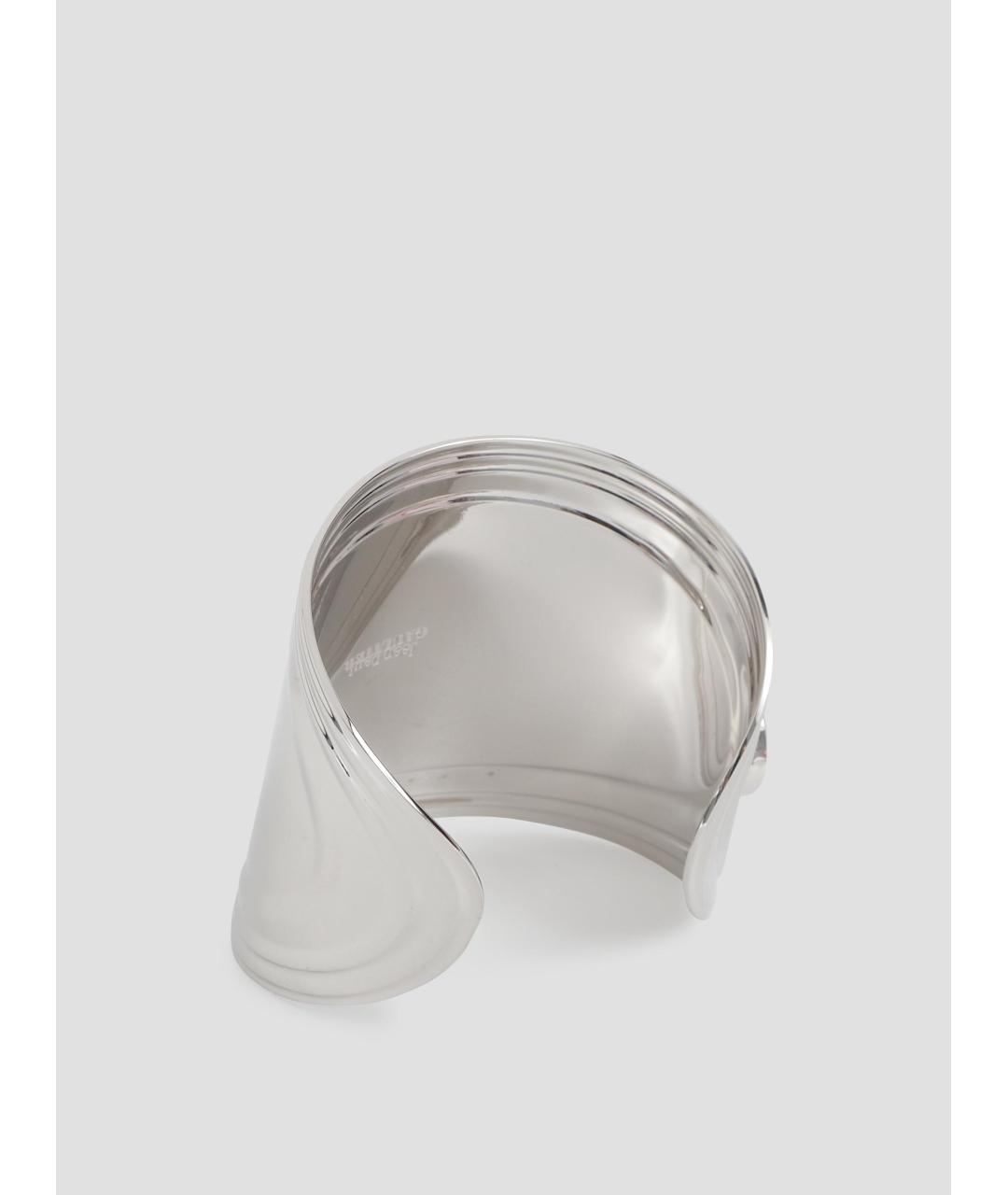 JEAN PAUL GAULTIER Серебрянный металлический браслет, фото 2