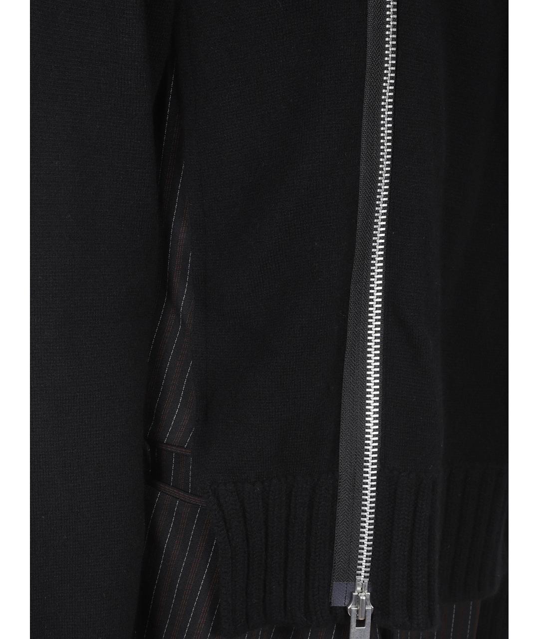 SACAI Черное повседневное платье, фото 3