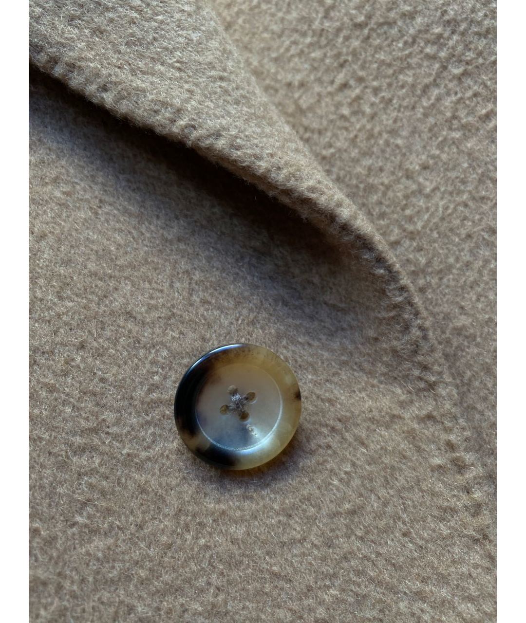 CANALI Бежевое шерстяное пальто, фото 4