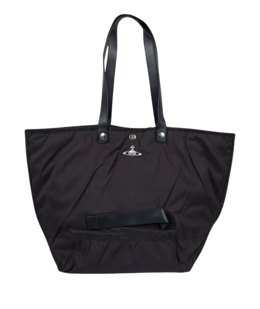 VIVIENNE WESTWOOD Черная синтетическая пляжная сумка, фото 1