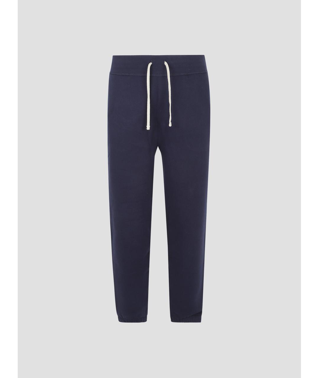 POLO RALPH LAUREN Темно-синие хлопковые повседневные брюки, фото 4