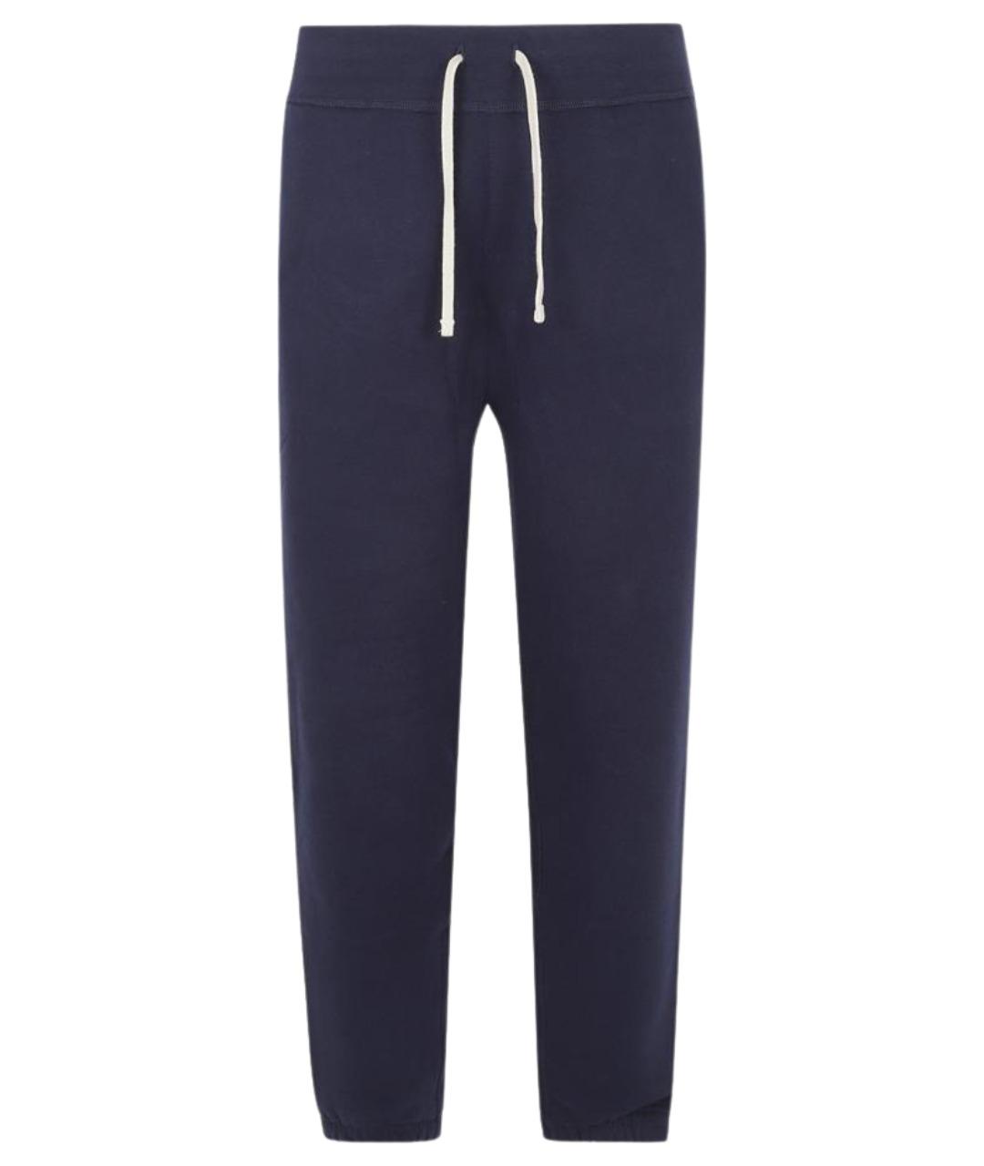 POLO RALPH LAUREN Темно-синие хлопковые повседневные брюки, фото 1